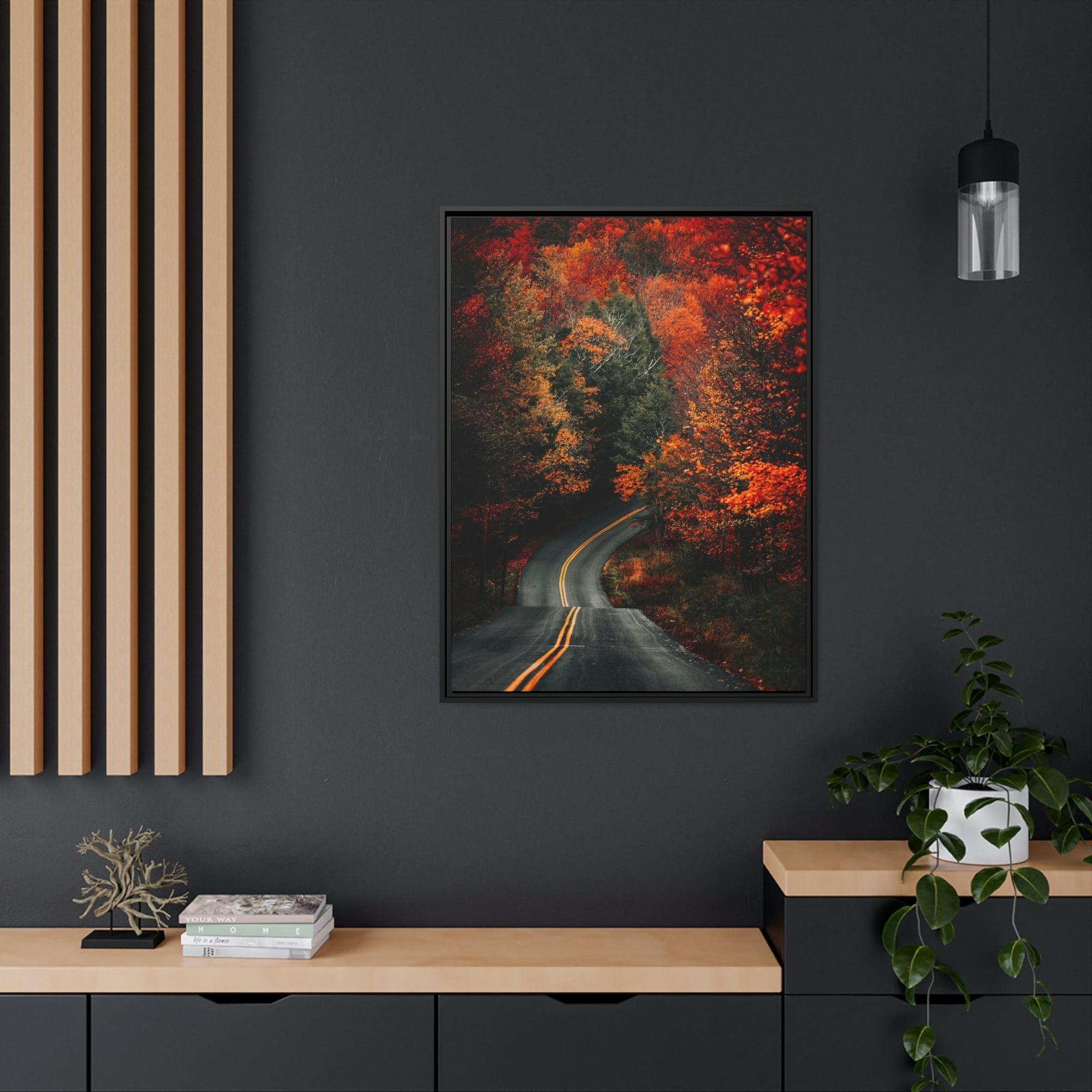 Autumn Golden Hues of Autumn: A Stunning Framed Poster and Wall Art to Bring Nature Indoors