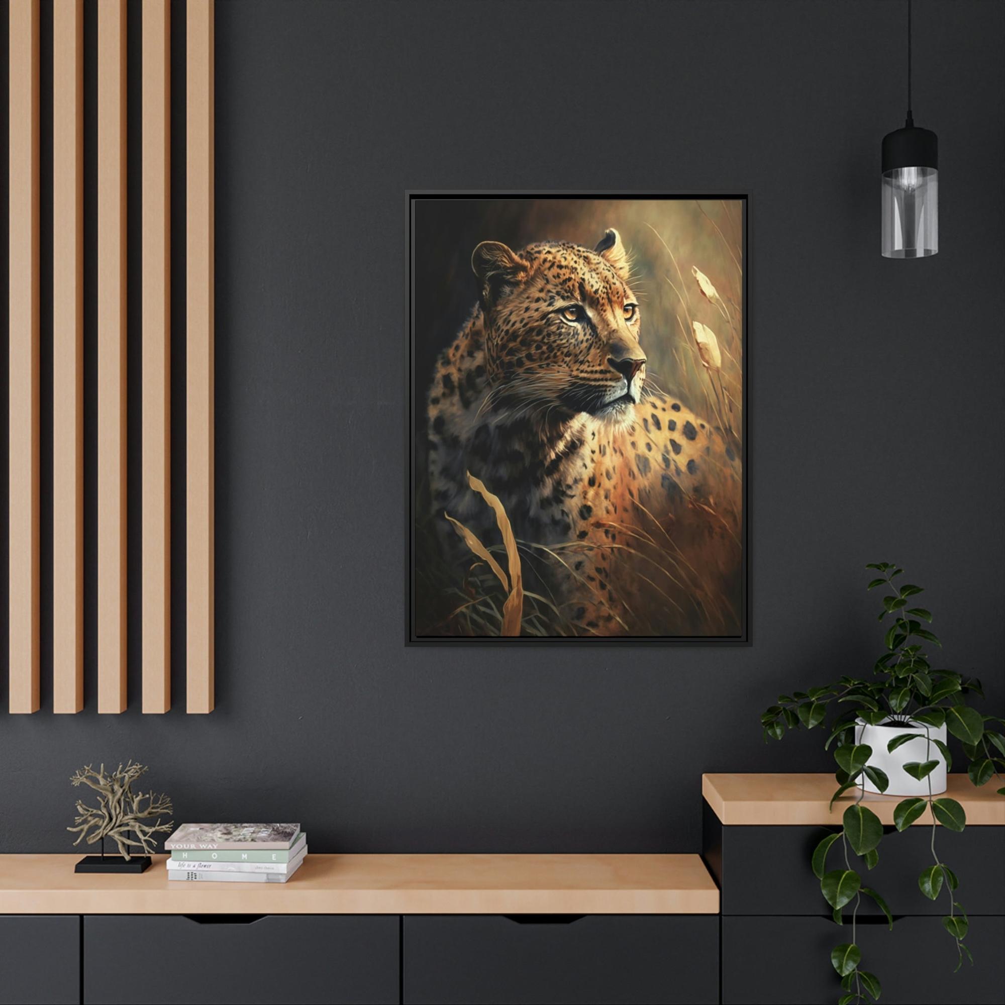 Cheetahs Fierce and Fast: Cheetahs on Dynamic Framed Canvas
