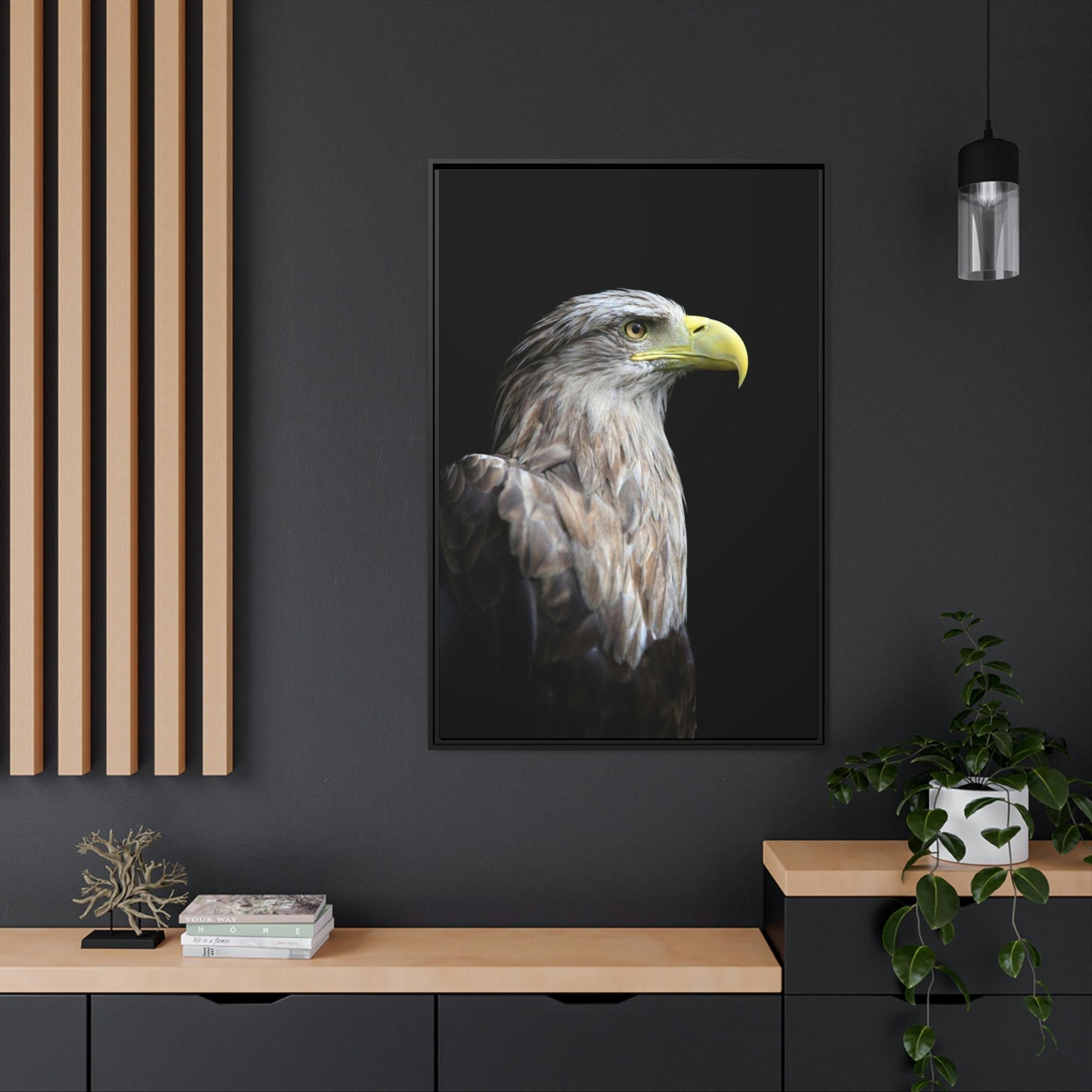 Eagles Eagle's Resilience: Inspiring Canvas Print, Showcasing their Indomitable Spirit