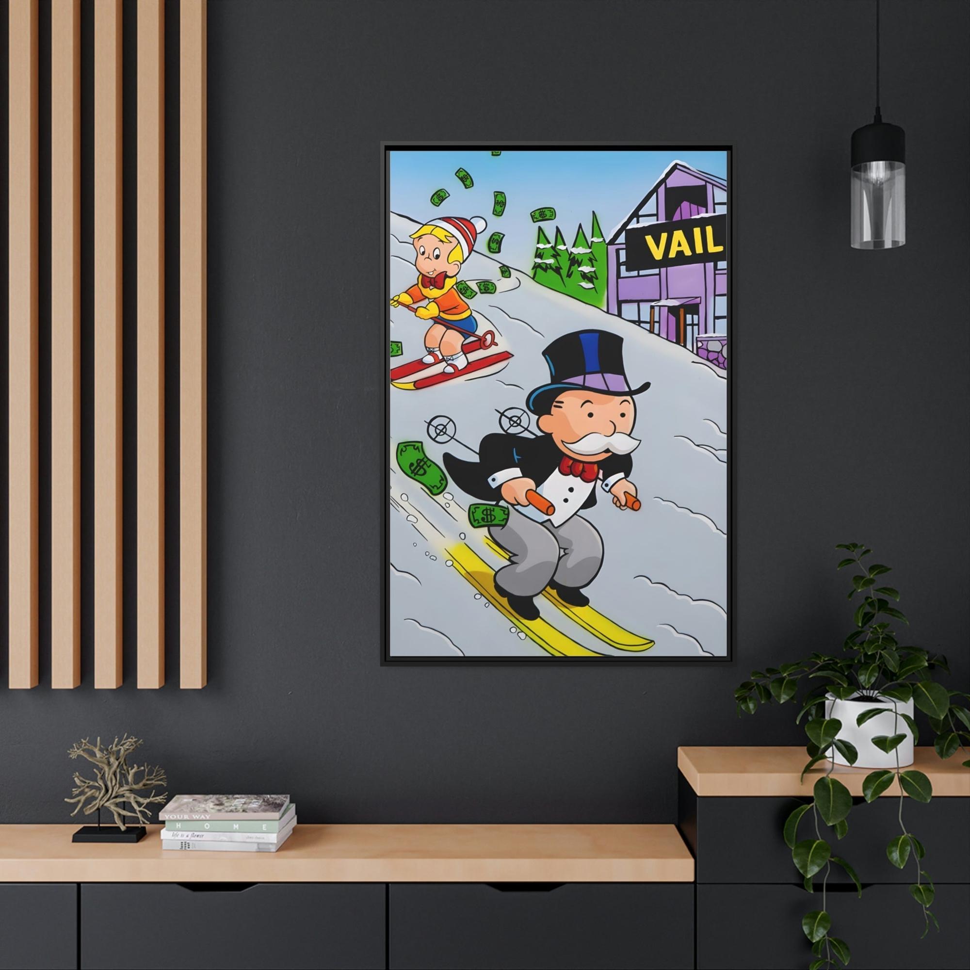Monopoly & Motivation Alec's World: Creative Framed Posters and Canvas Featuring Alec Monopoly's