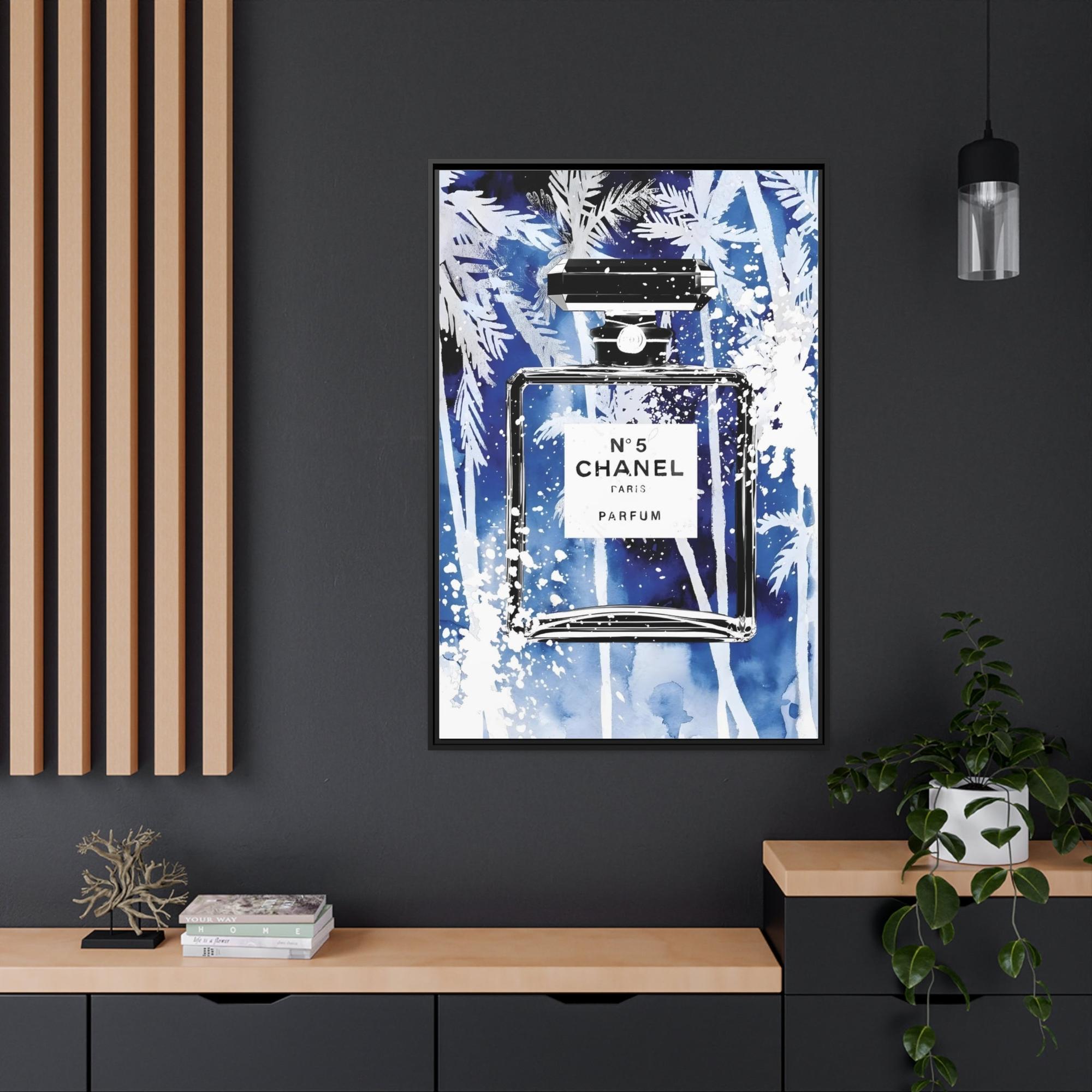 Chanel Effortless Elegance: Chanel-Inspired Wall Art on Natural Canvas & Poster