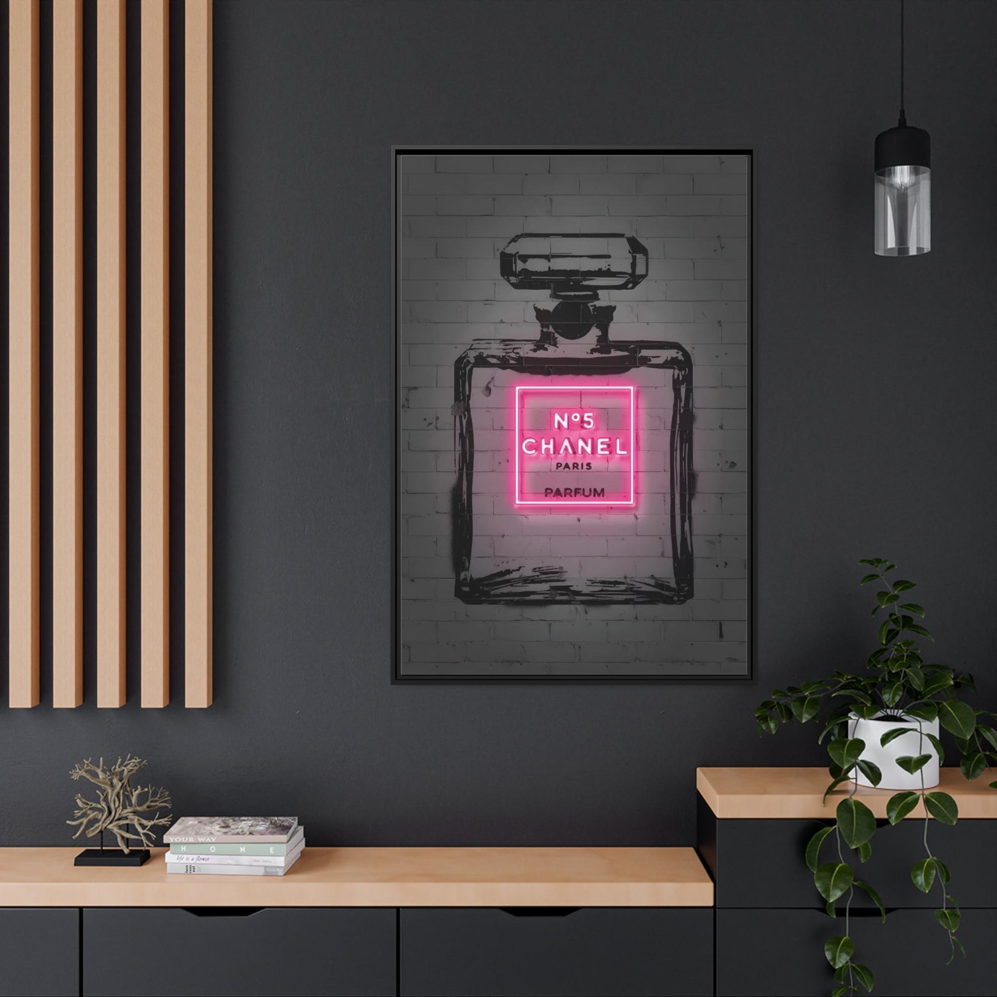 Chanel The Art of Chanel: Captivating Print on Framed Canvas & Poster
