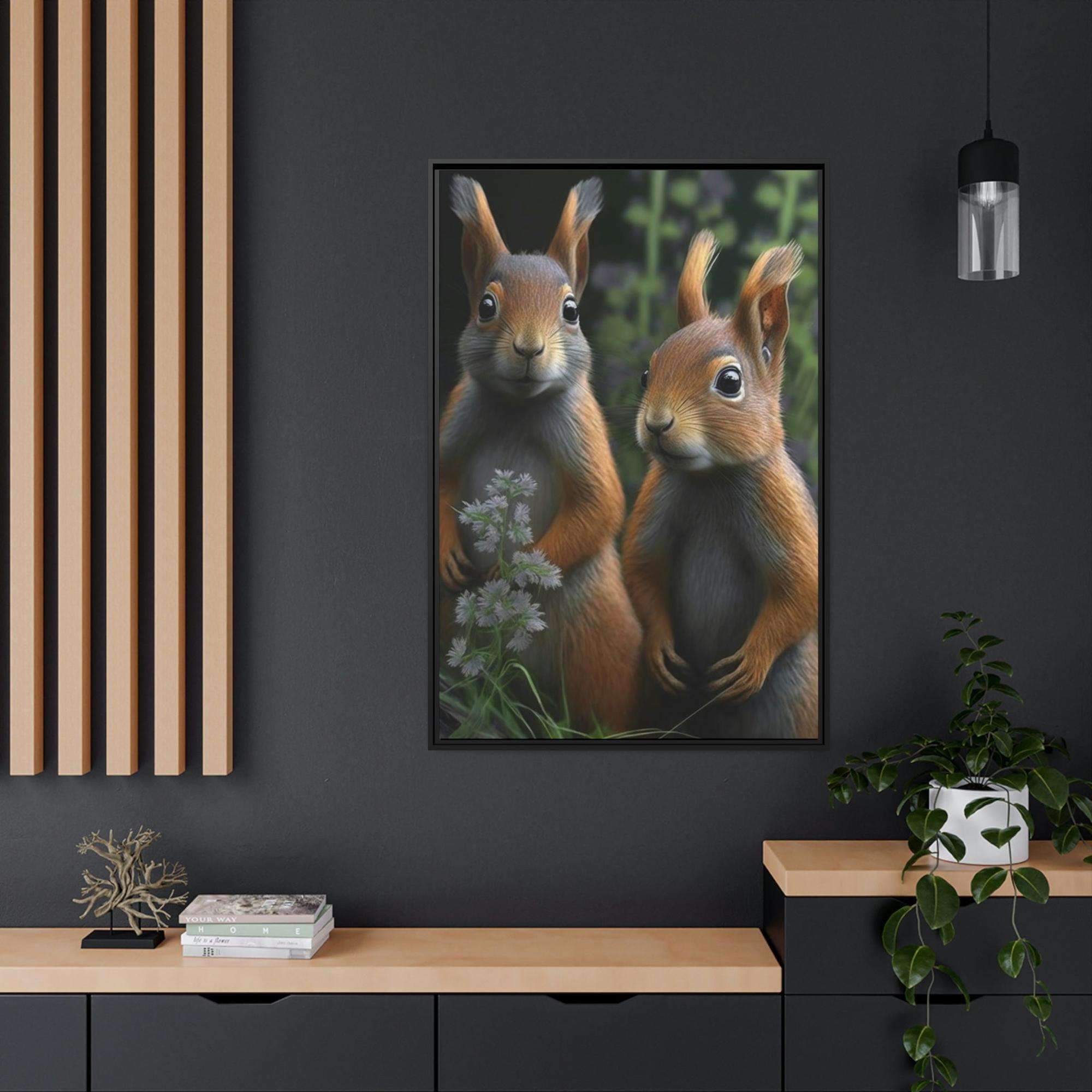 Squirrels Furry Flirtations: A Squirrel's Romance