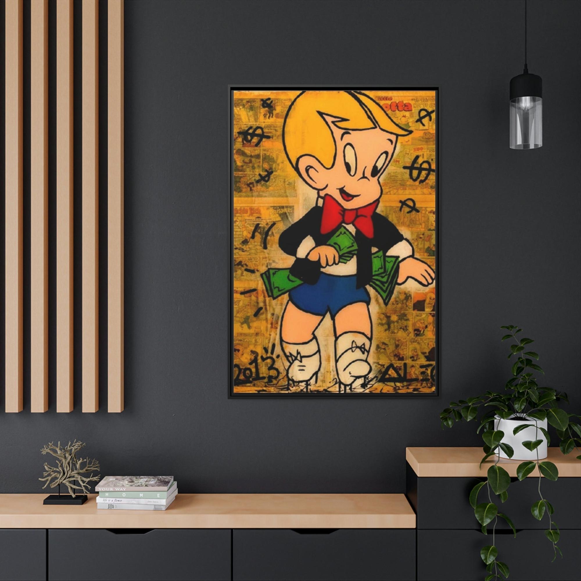 Monopoly & Motivation Bold Wall Art: Alec Monopoly's Print on Canvas and Framed Posters