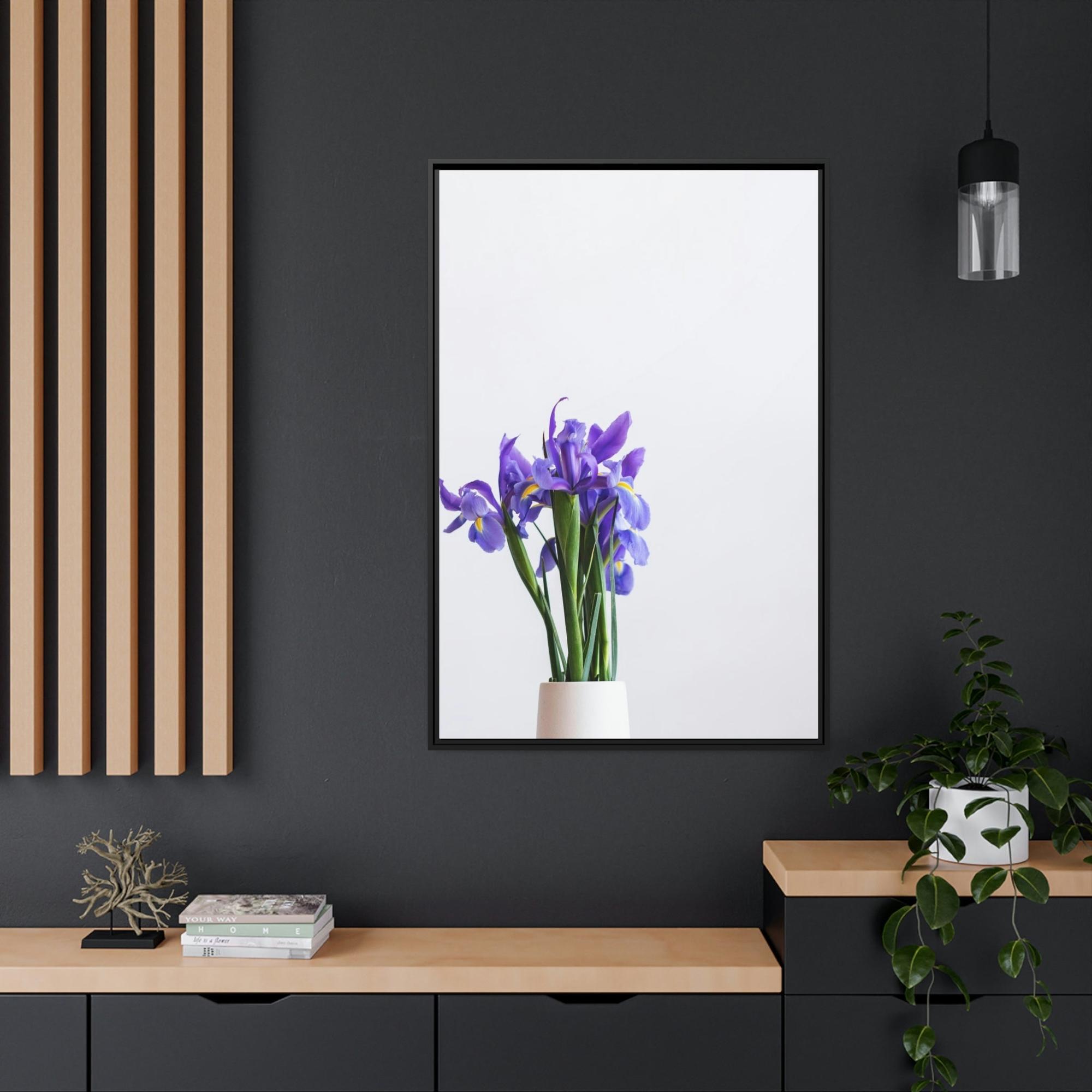 Irises Iris Oasis: A Canvas of Cool Breezes and Serenity