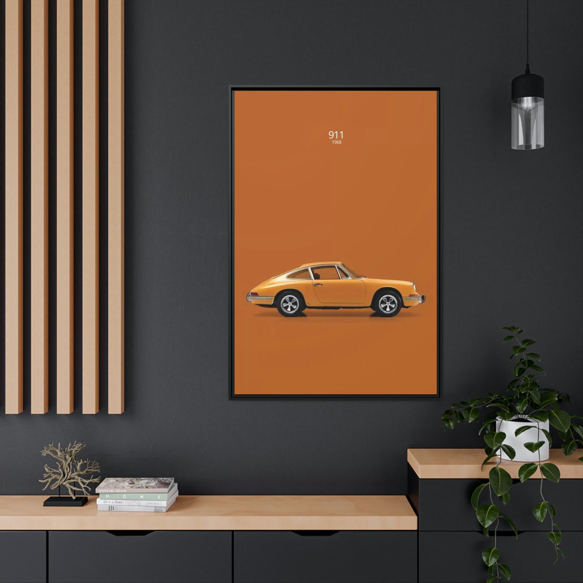 Porsche Porsche Passion: A Canvas & Poster Print of the Iconic Sports Car