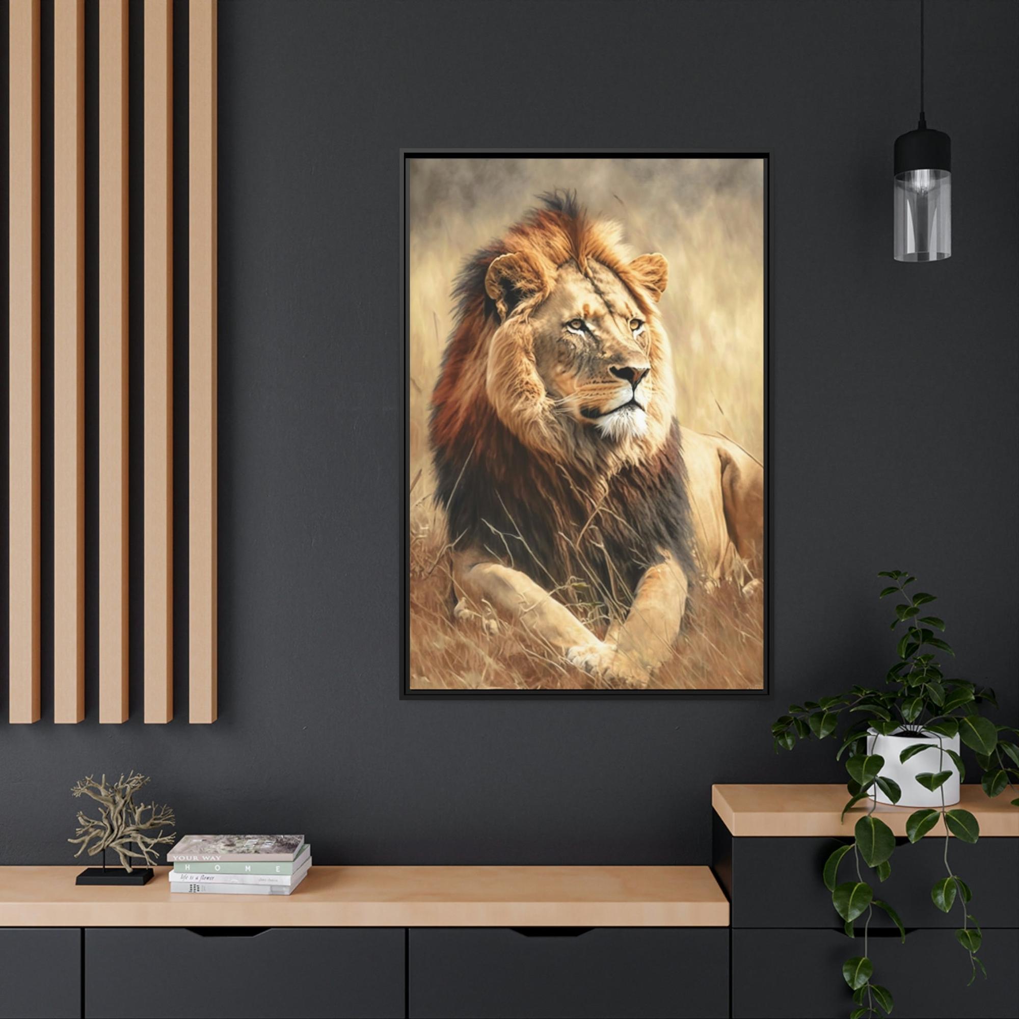 Lions Lion Strength: An Artistic Work with Lion
