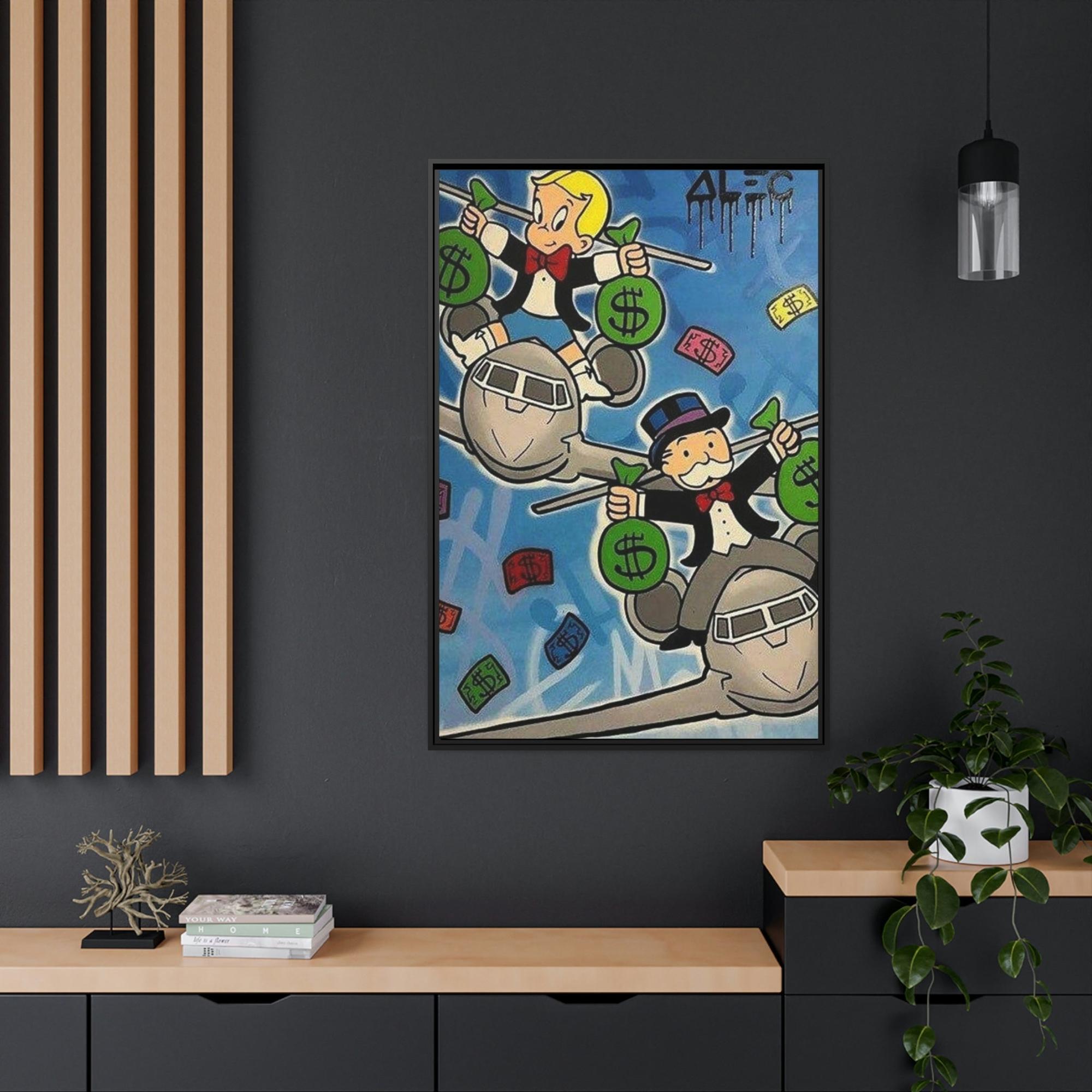 Monopoly & Motivation Colorful and Bold: Alec Monopoly Poster & Canvas Prints for an Eye-Catching Decor