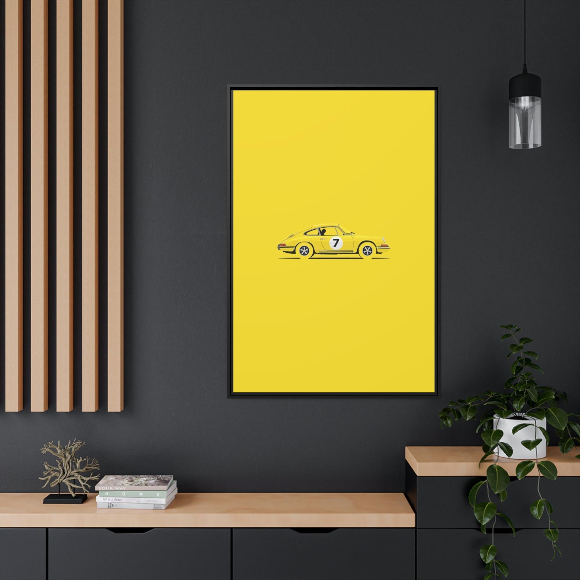 Porsche Vintage Porsche Poster & Canvas: Classic Wall Art for Auto Enthusiasts