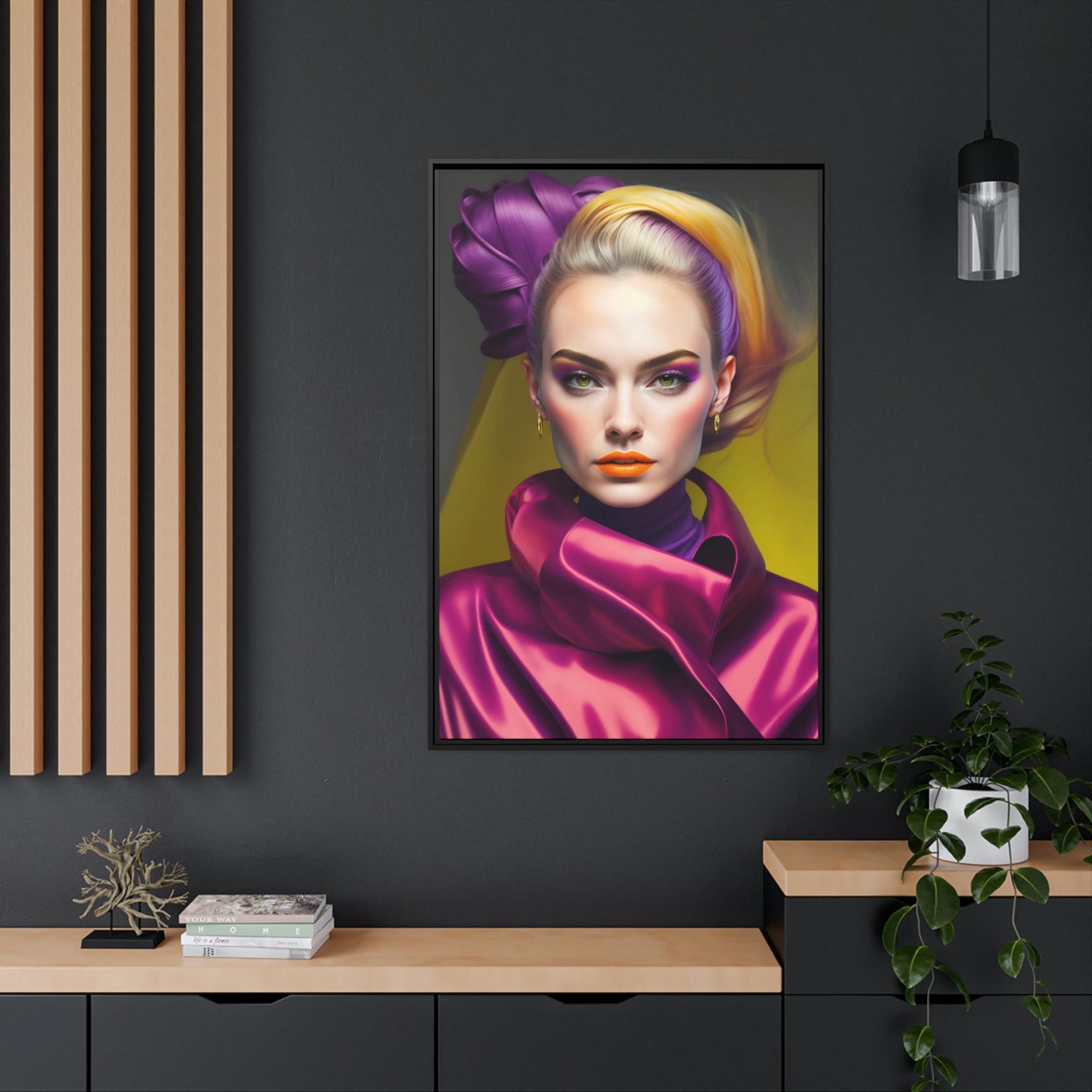 undefined Glamour and Glitz: A Wall Art Print of Fashion and Beauty Icons