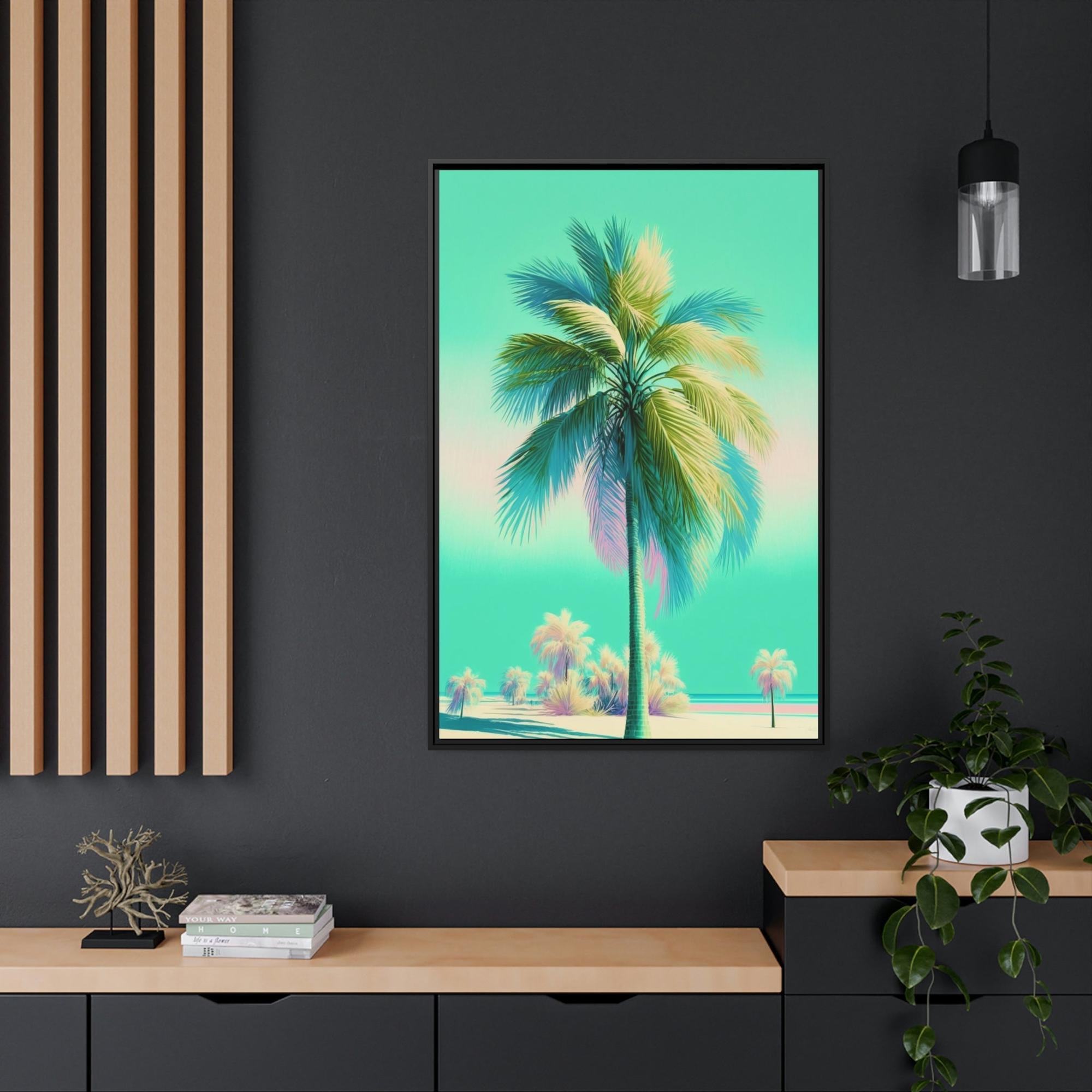 Palm Trees Palm Trees Art: Capture the Tranquil Beauty of Nature on Canvas