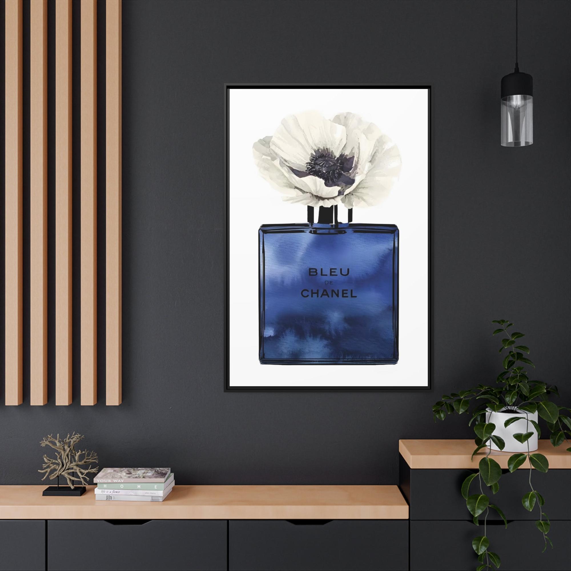 undefined Chanel's Timeless Beauty: Luxurious Print on Framed Canvas