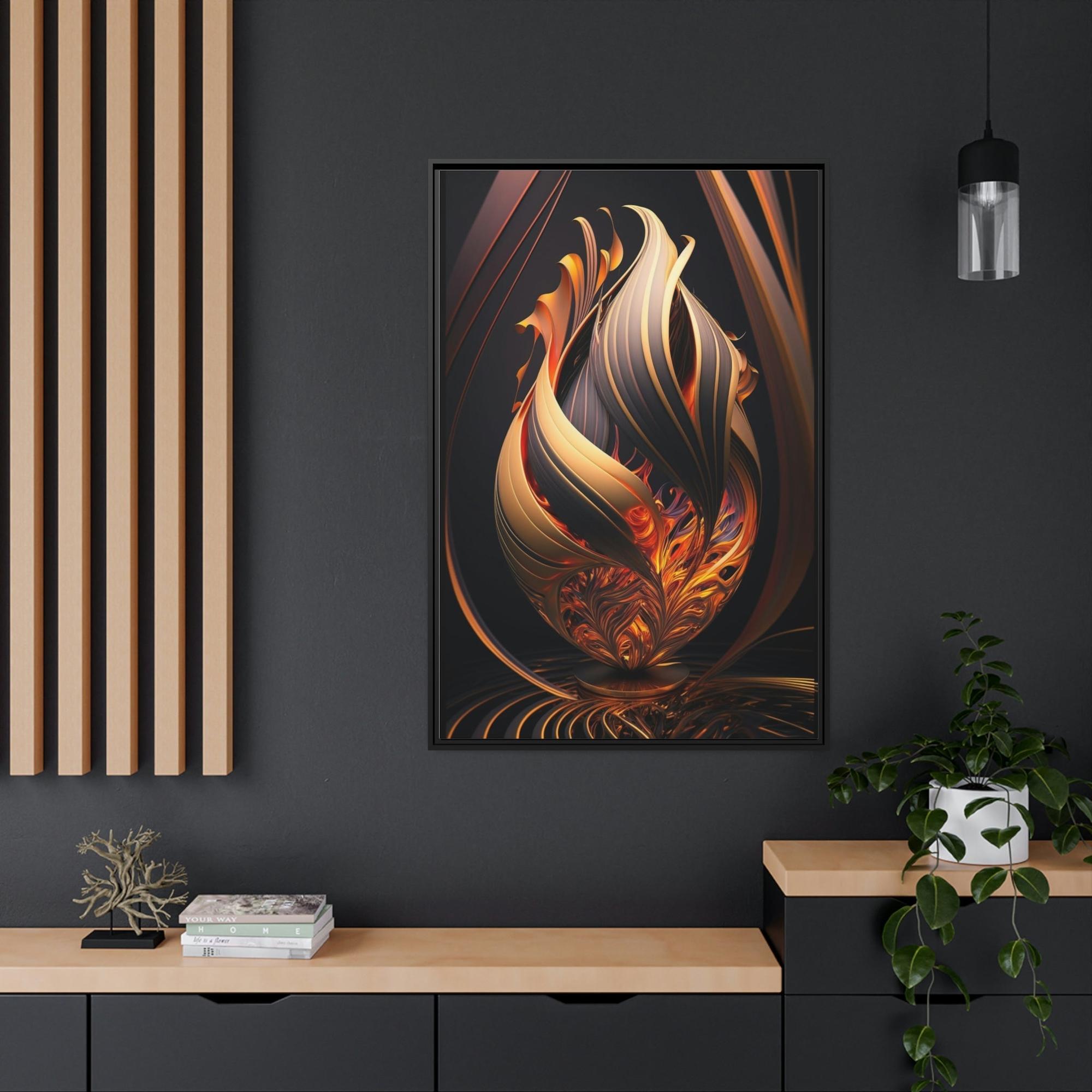 Contemporary Sleek and Chic: A Wall Art Piece of Contemporary Design