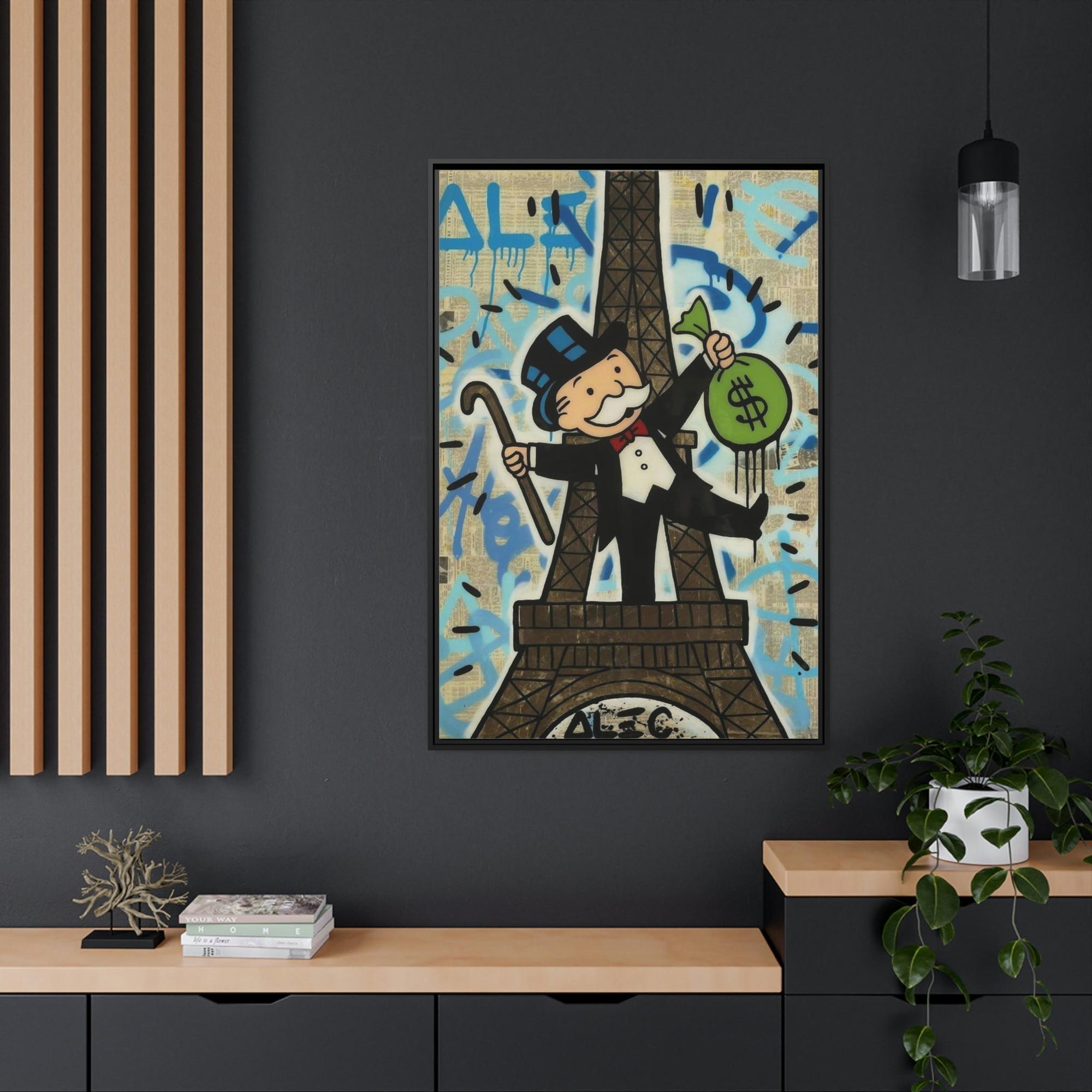 Monopoly & Motivation The Art of the Urban Landscape: Alec Monopoly's Framed Posters and Canvas Art