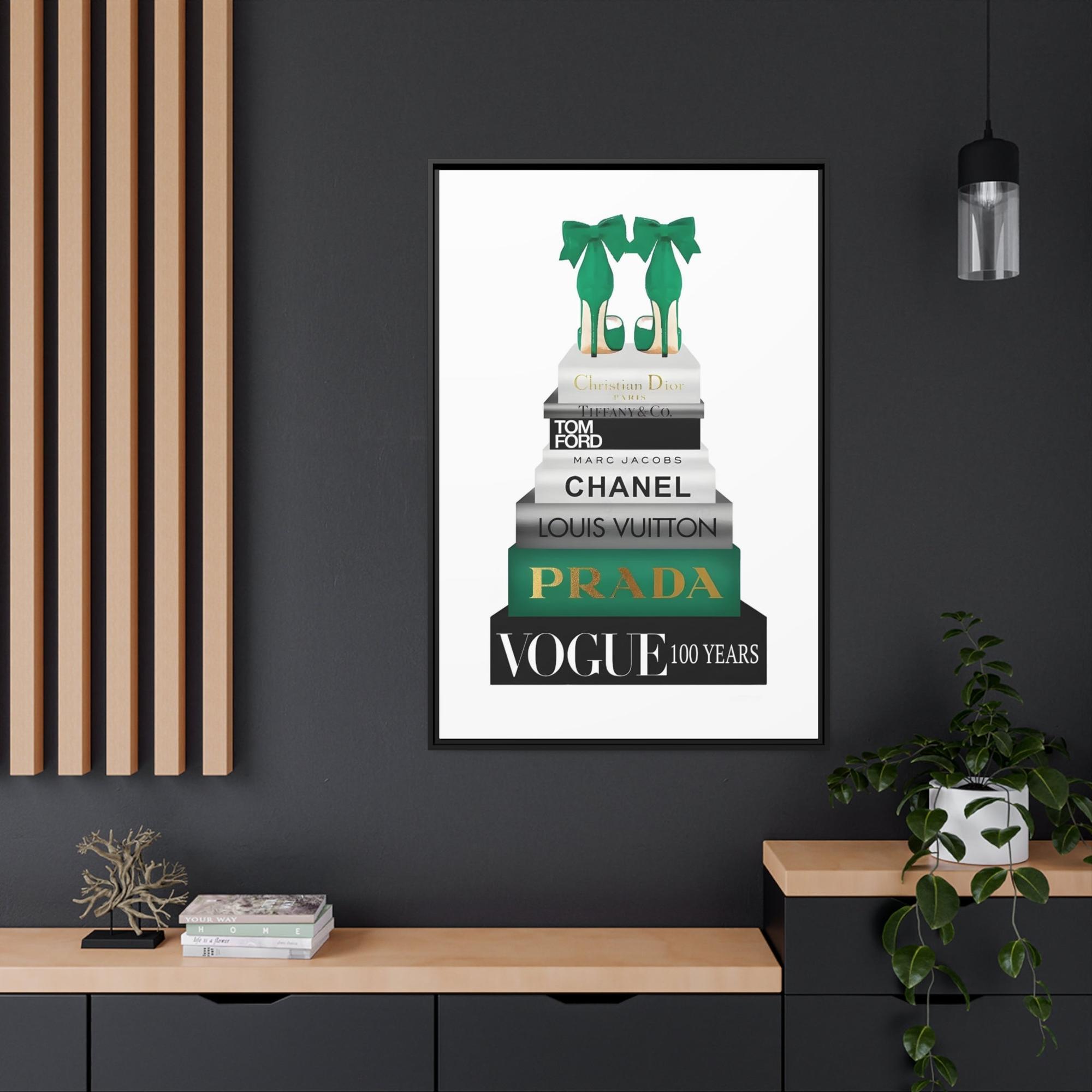 undefined Chanel Elegance Transcended: Stunning Print on Canvas & Poster