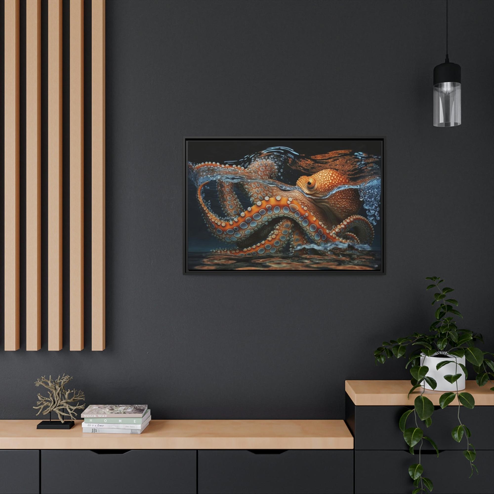 Octopuses Octopus Oasis: A Colorful Canvas Creation