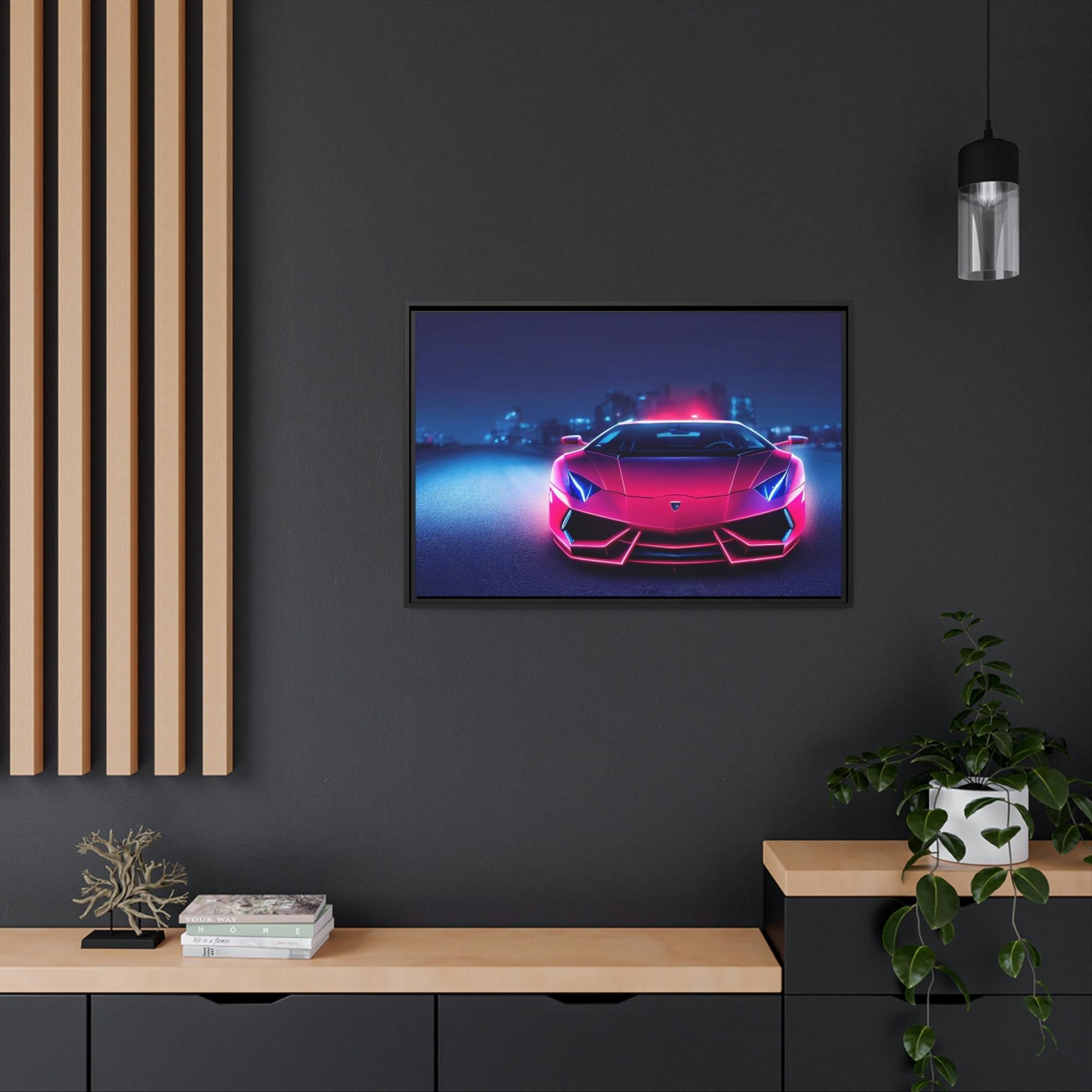 undefined Elegance in Motion: Lamborghini Print on Canvas & Poster and Wall Art