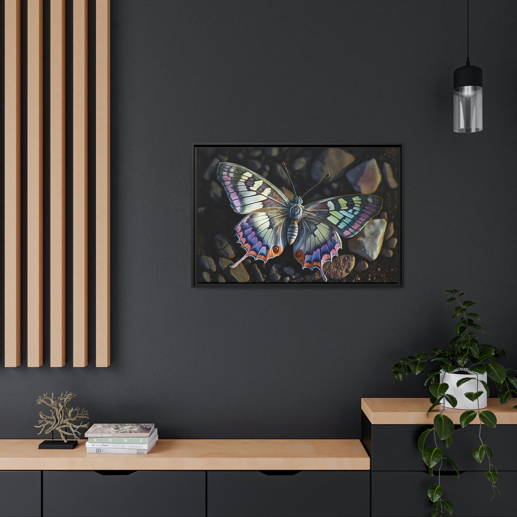Butterflys Fluttering Wings: Natural Canvas & Poster Print of Colorful Butterflies