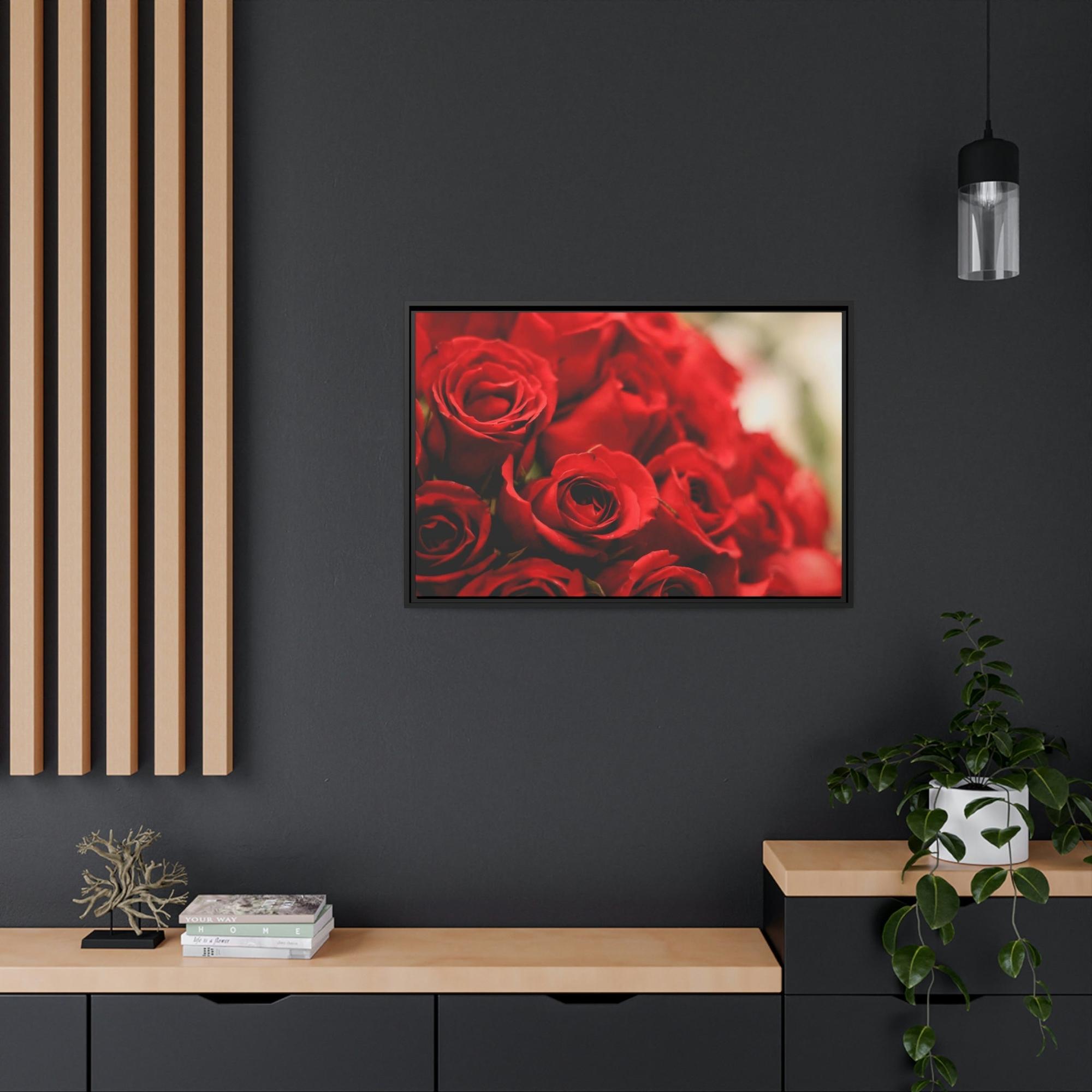 Roses The Beauty of Roses: A Realistic Painting on Canvas