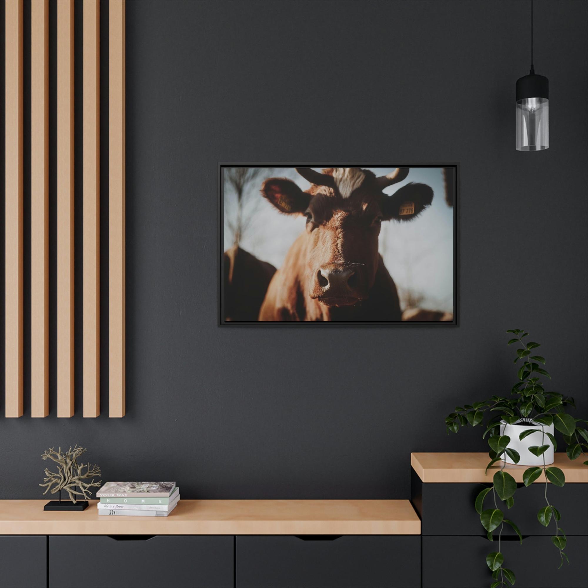 Cows Cow Dreams: Poster & Canvas Print and Wall Art of Whimsical Cow