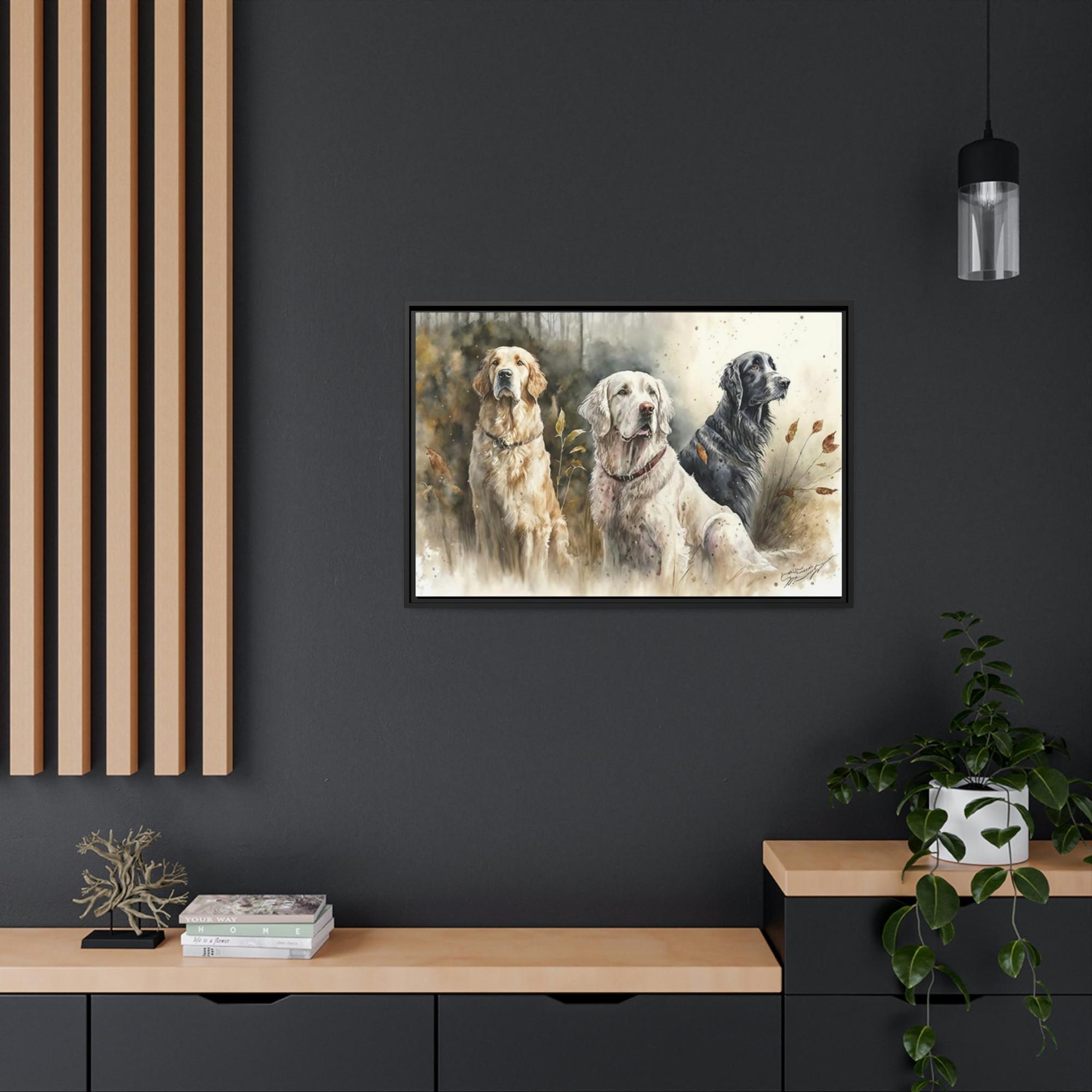 Dogs The Furry Bunch: A Portrait of Playful Pooches