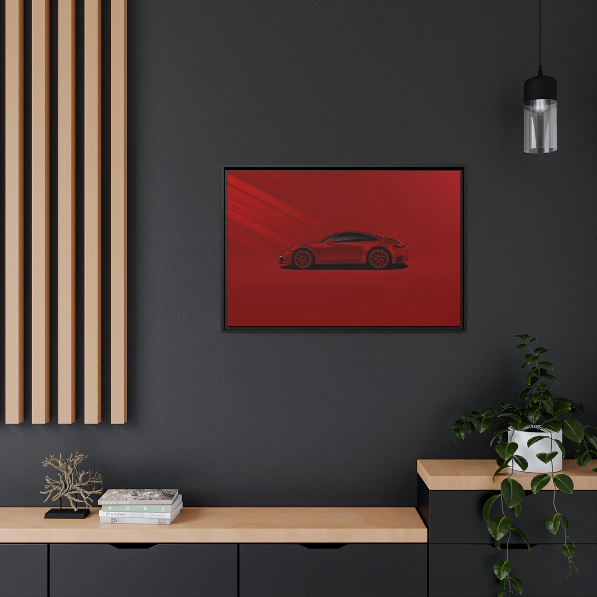 Porsche Porsche's Vibrant Energy: A Print on Canvas & Poster for Inspiration