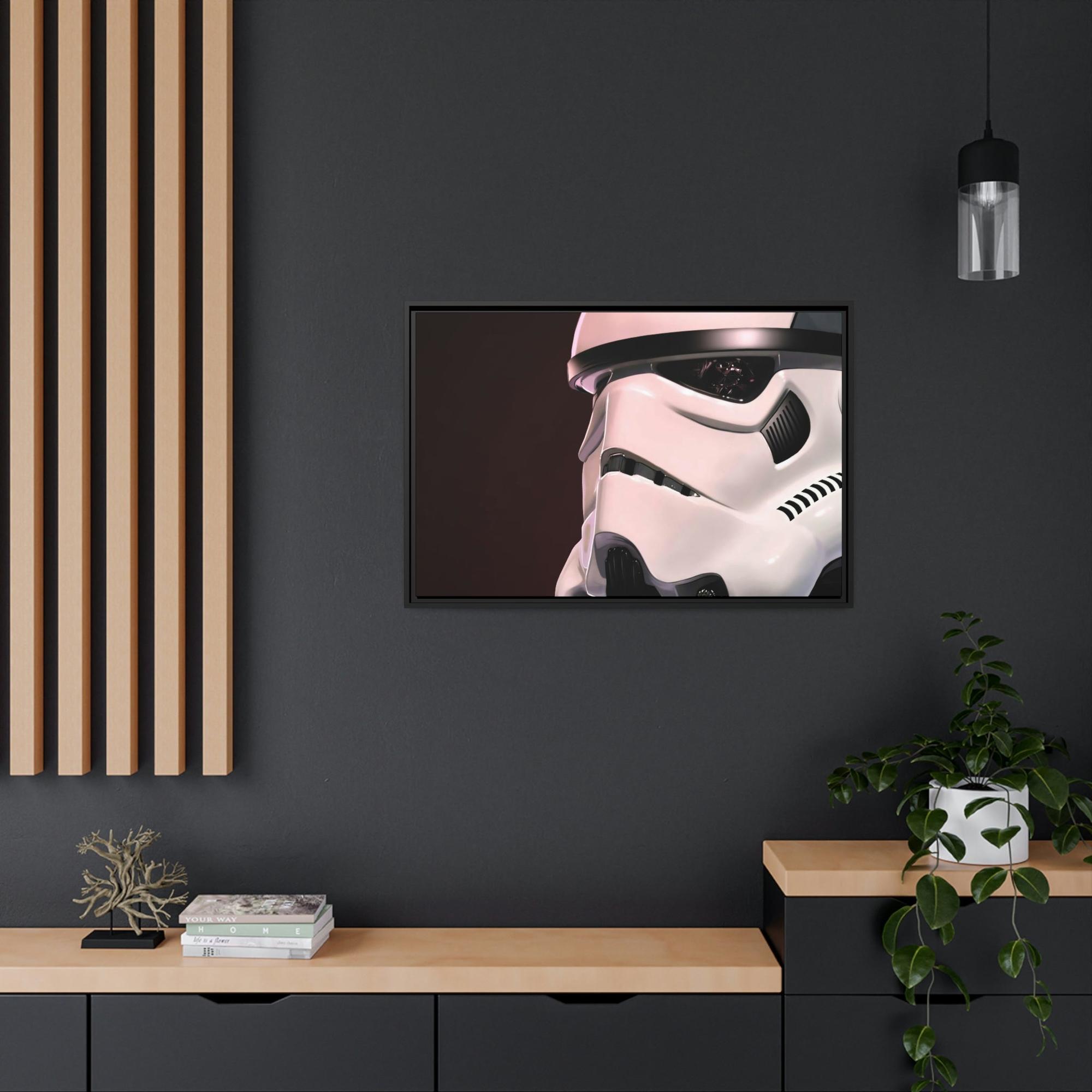 Star Wars R2-W0: The White Droid's Journey in Star Wars - Framed Canvas & Poster Art