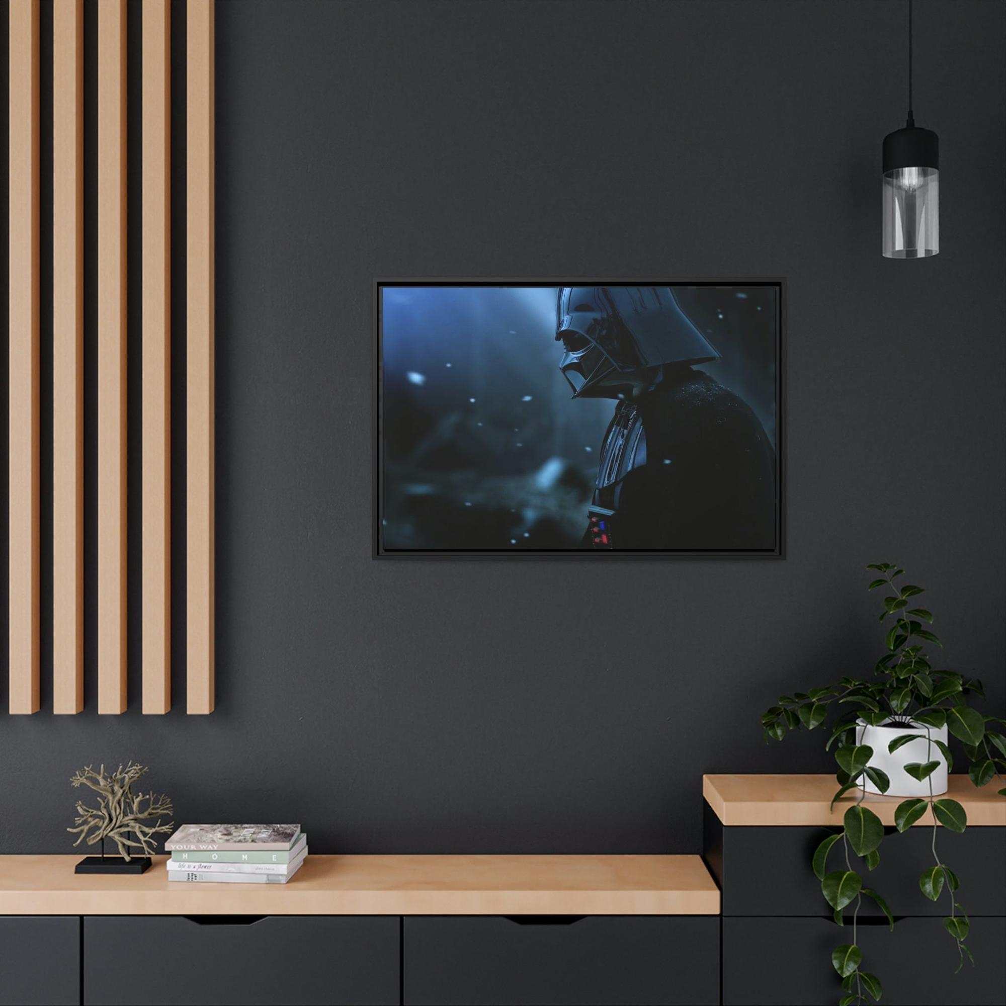 Star Wars The Power of the Force: Natural Canvas Print of Iconic Star Wars Moments