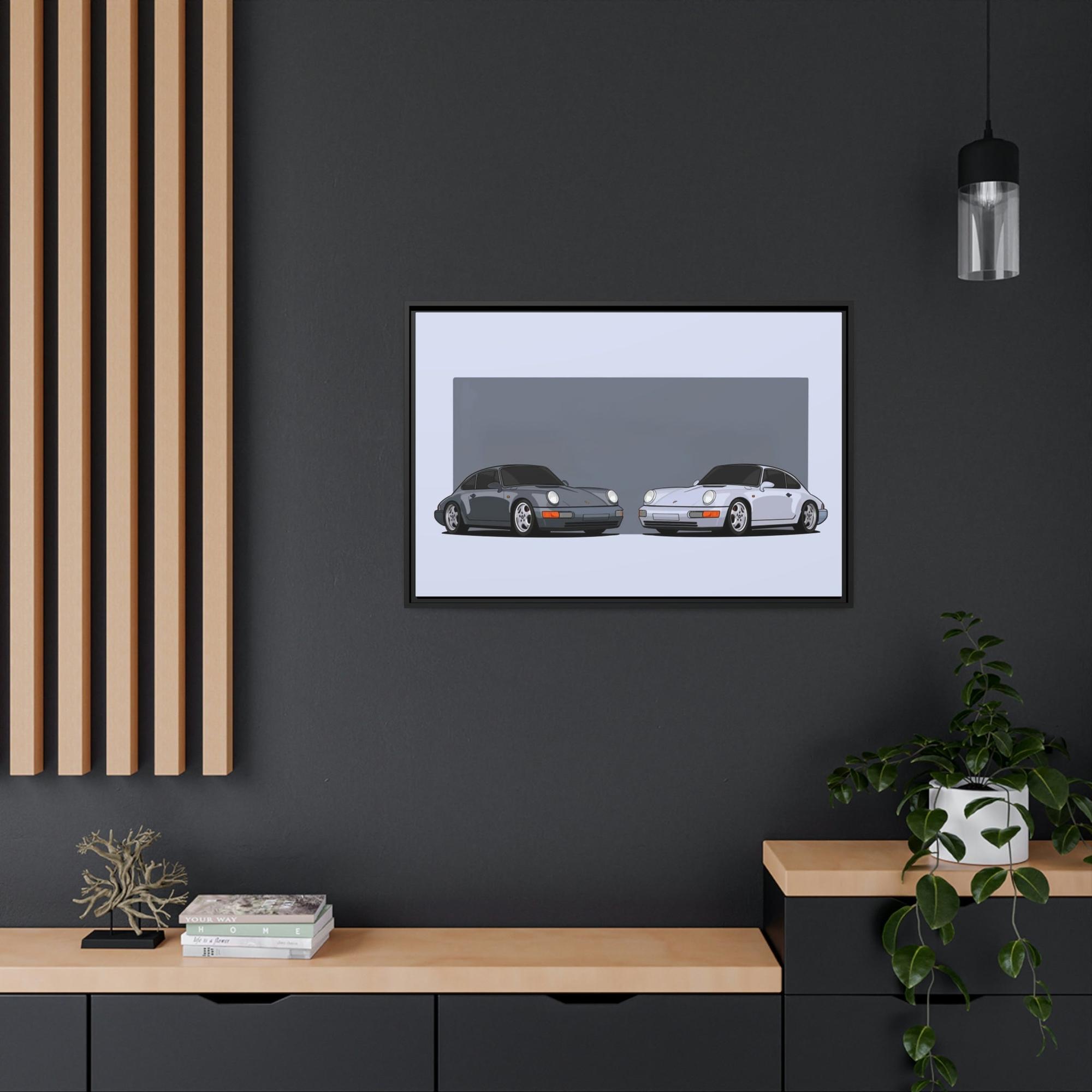 Porsche The Essence of Porsche: Canvas & Poster Wall Art Print for Car Enthusiasts