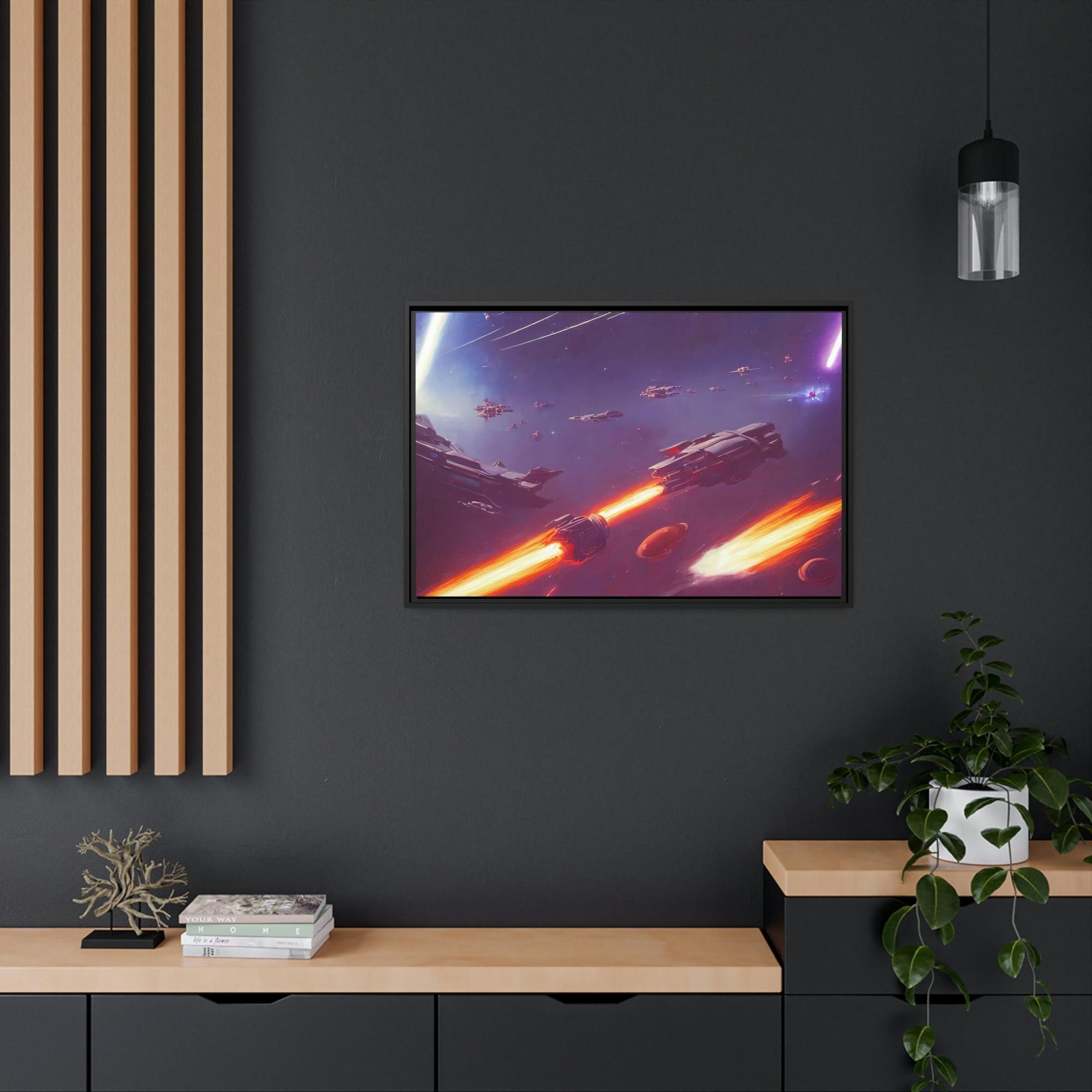 Star Wars The Empire Strikes Back: Classic Star Wars Wall Art on Framed Poster & Canvas