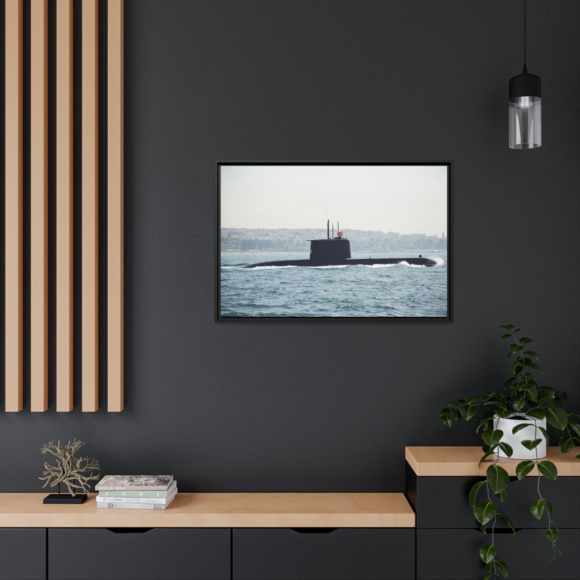Submarines Submarines and the Blue Horizon: A Vision of the Ocean's Majesty