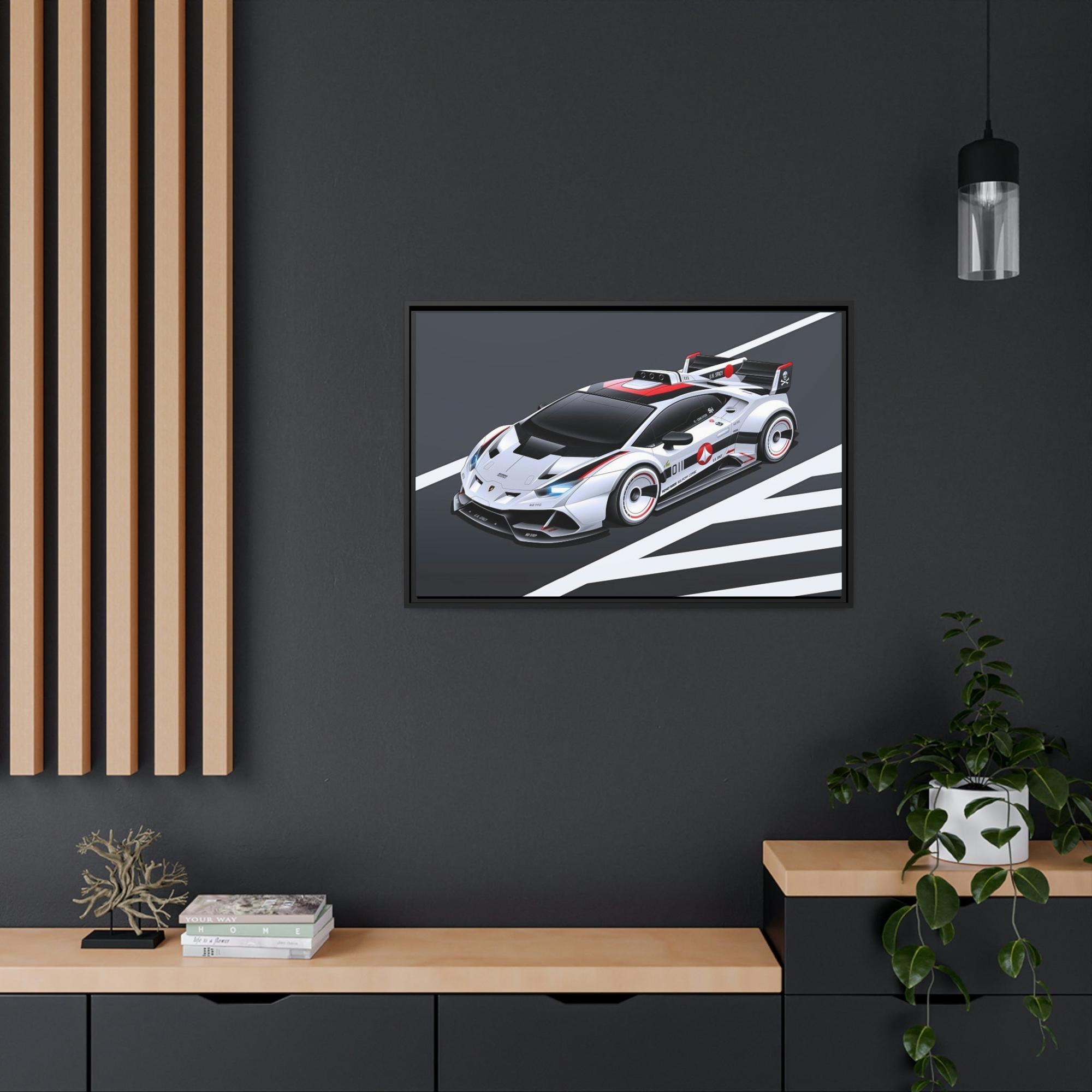 Lamborghini Luxury on Wheels: Lamborghini Framed Poster & Canvas and Wall Art