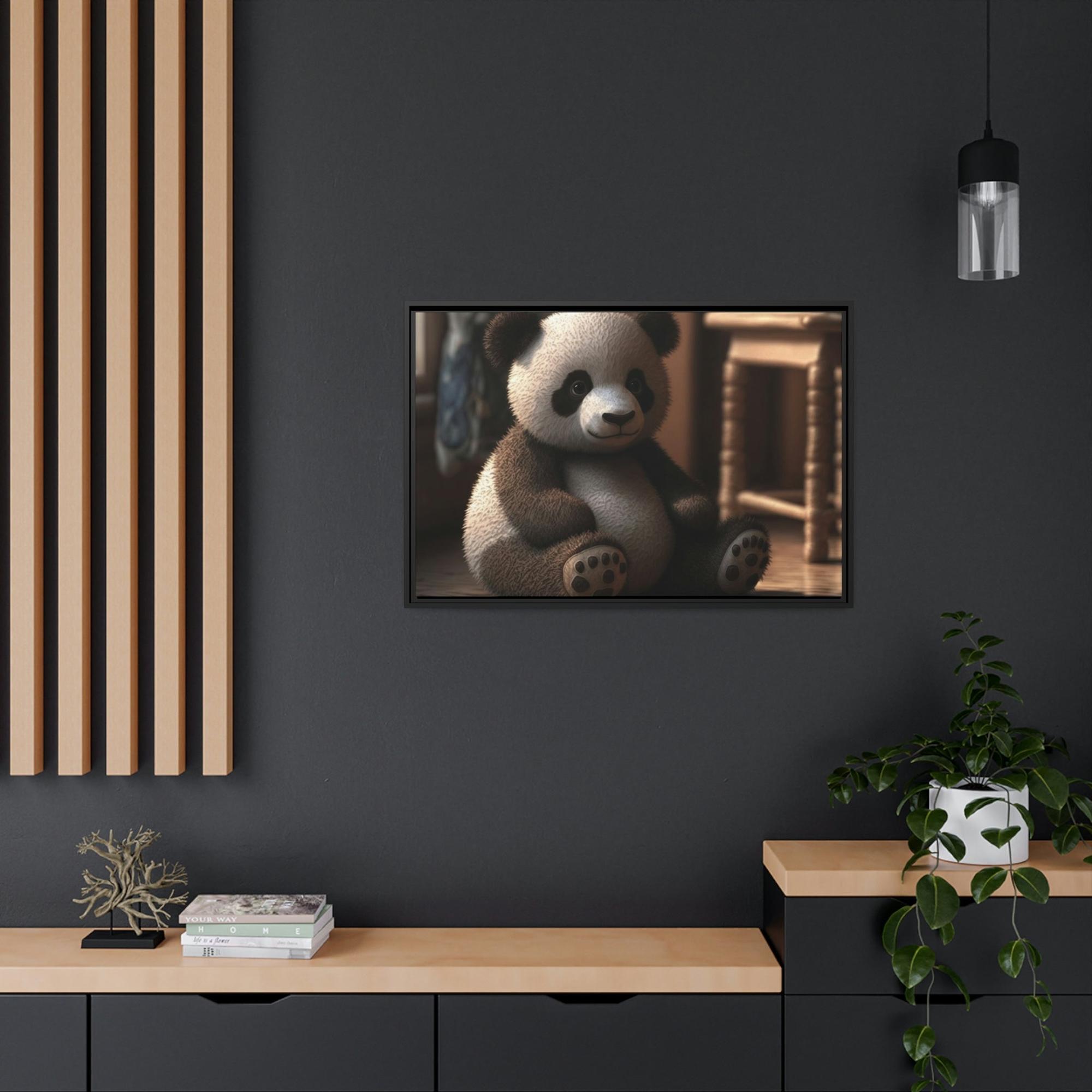 Pandas Panda Zen: Tranquility on Canvas