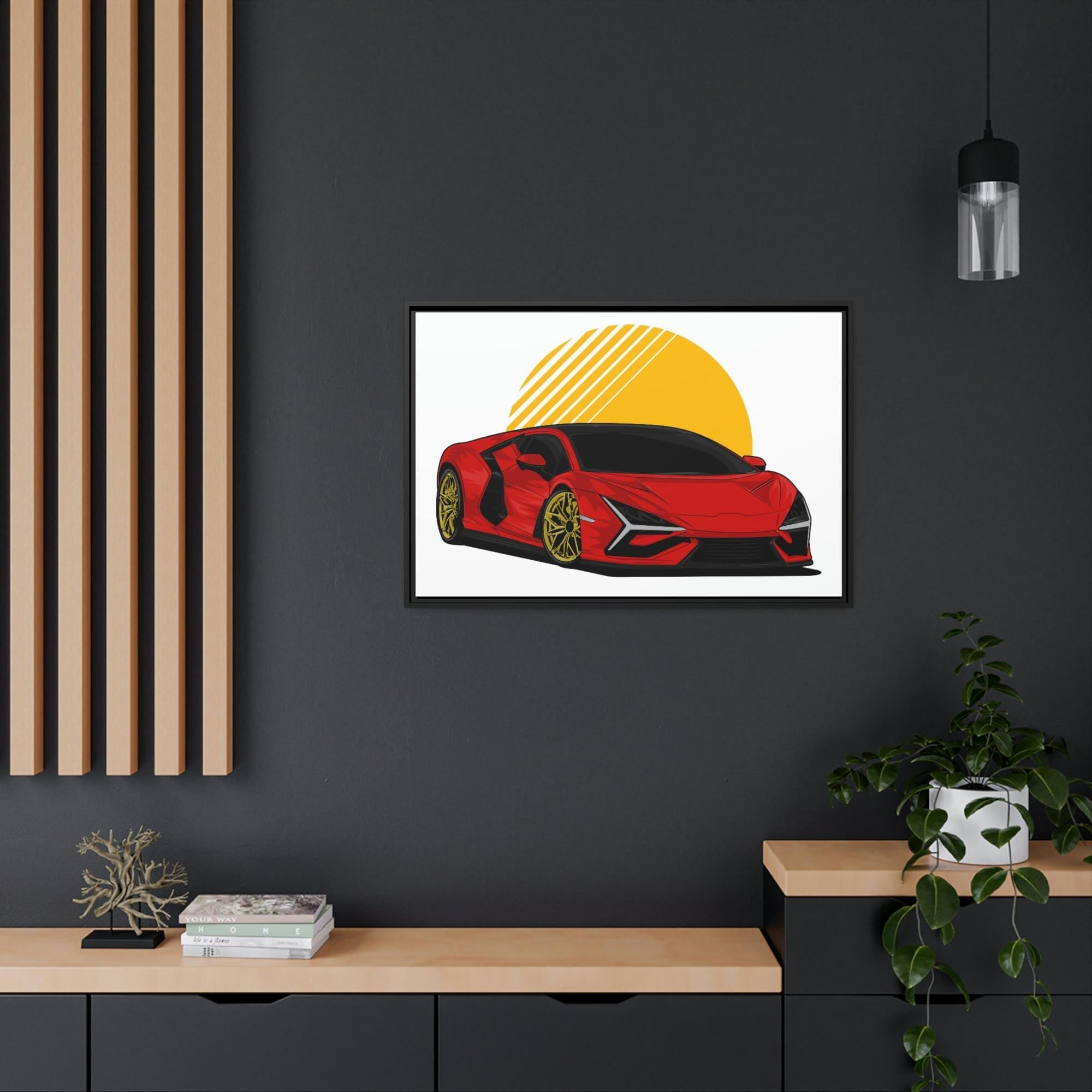 Lamborghini Lamborghini's Roar: High-Quality Canvas & Poster Wall Art