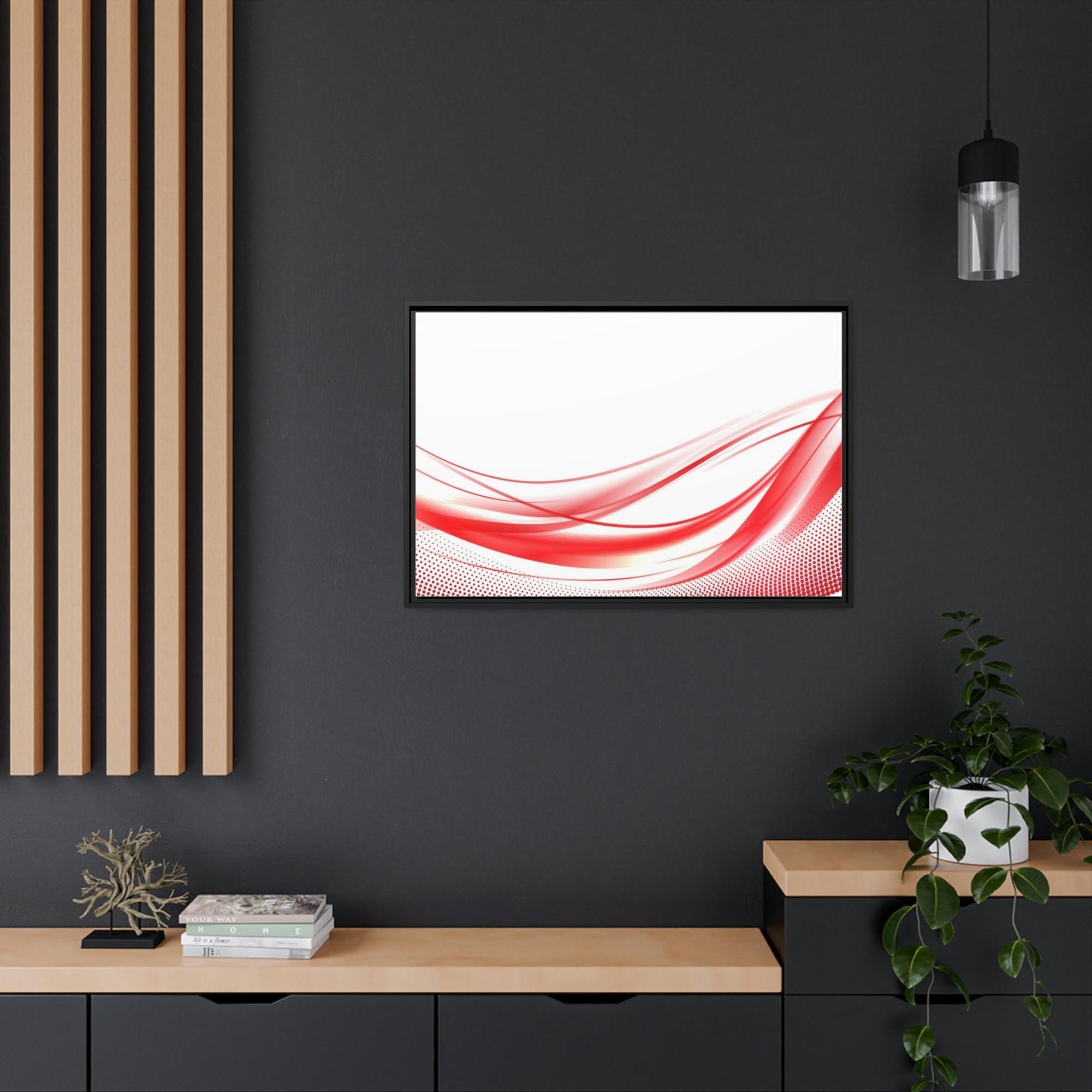 Red Abstract Art The Art of Emotion: Red Abstract Wall Art and Print on Canvas & Poster