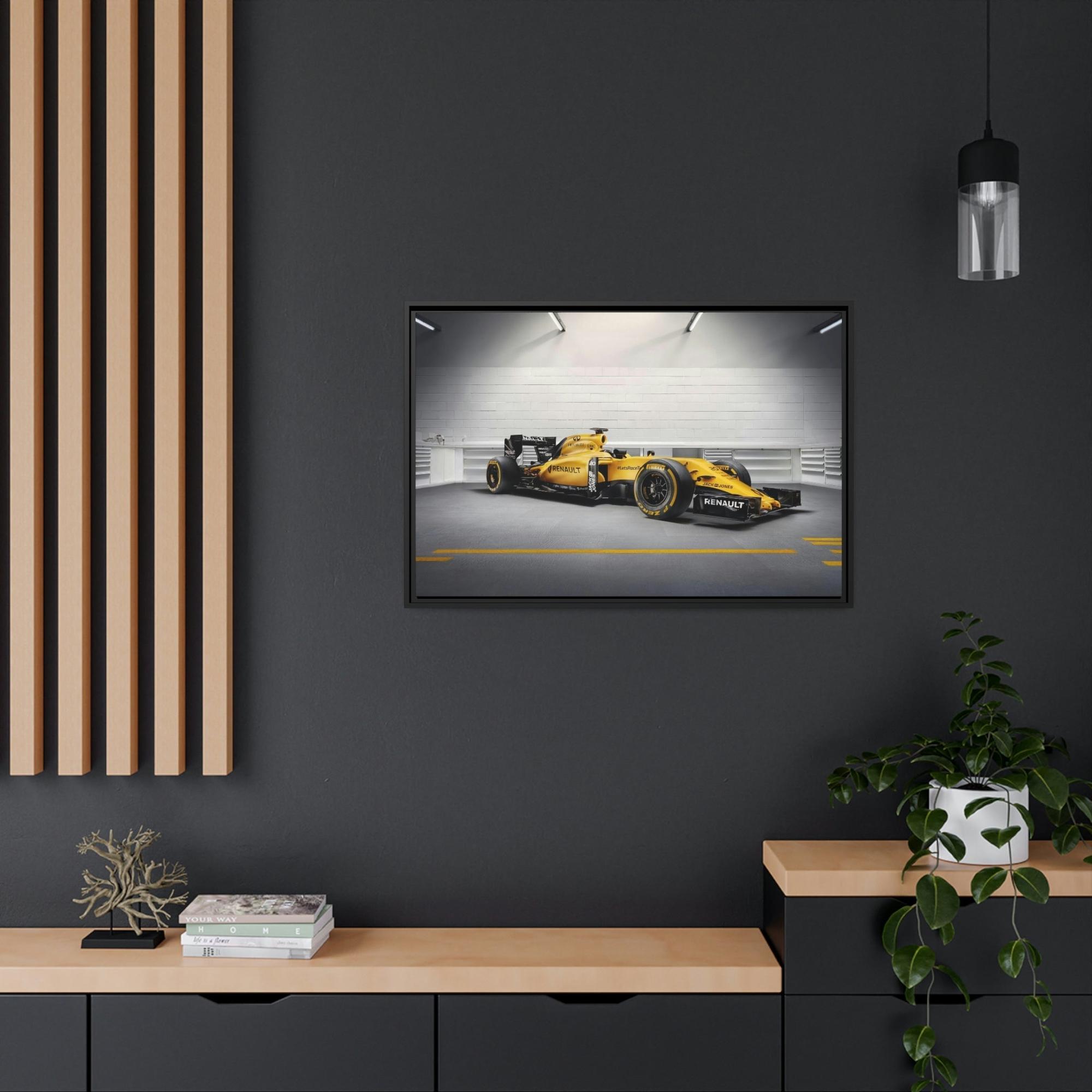 F1 Racing Dreams Unleashed: F1 Framed Canvas and Poster Art for Car Lovers