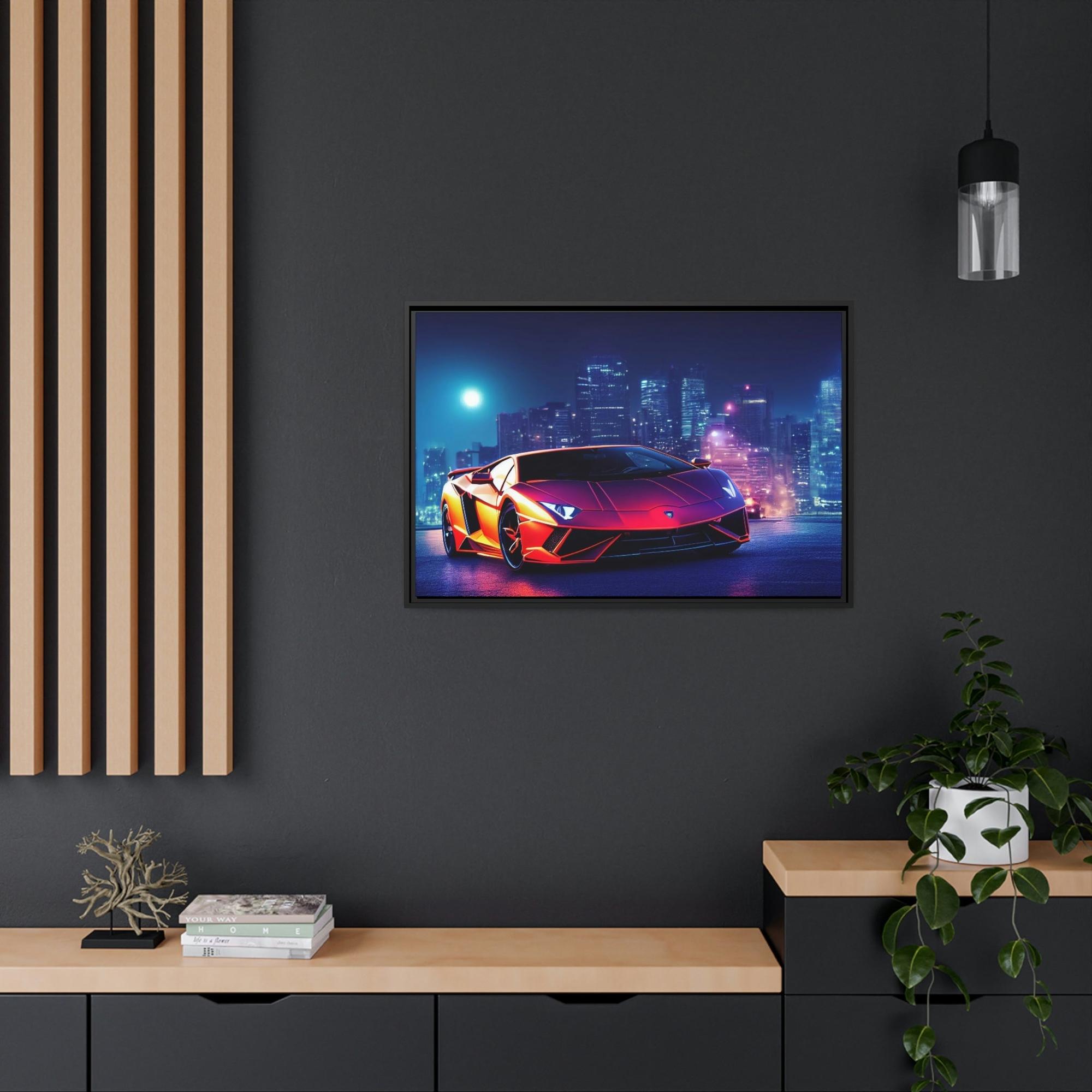 Lamborghini Racing Dreams: Lamborghini Art on Canvas & Poster