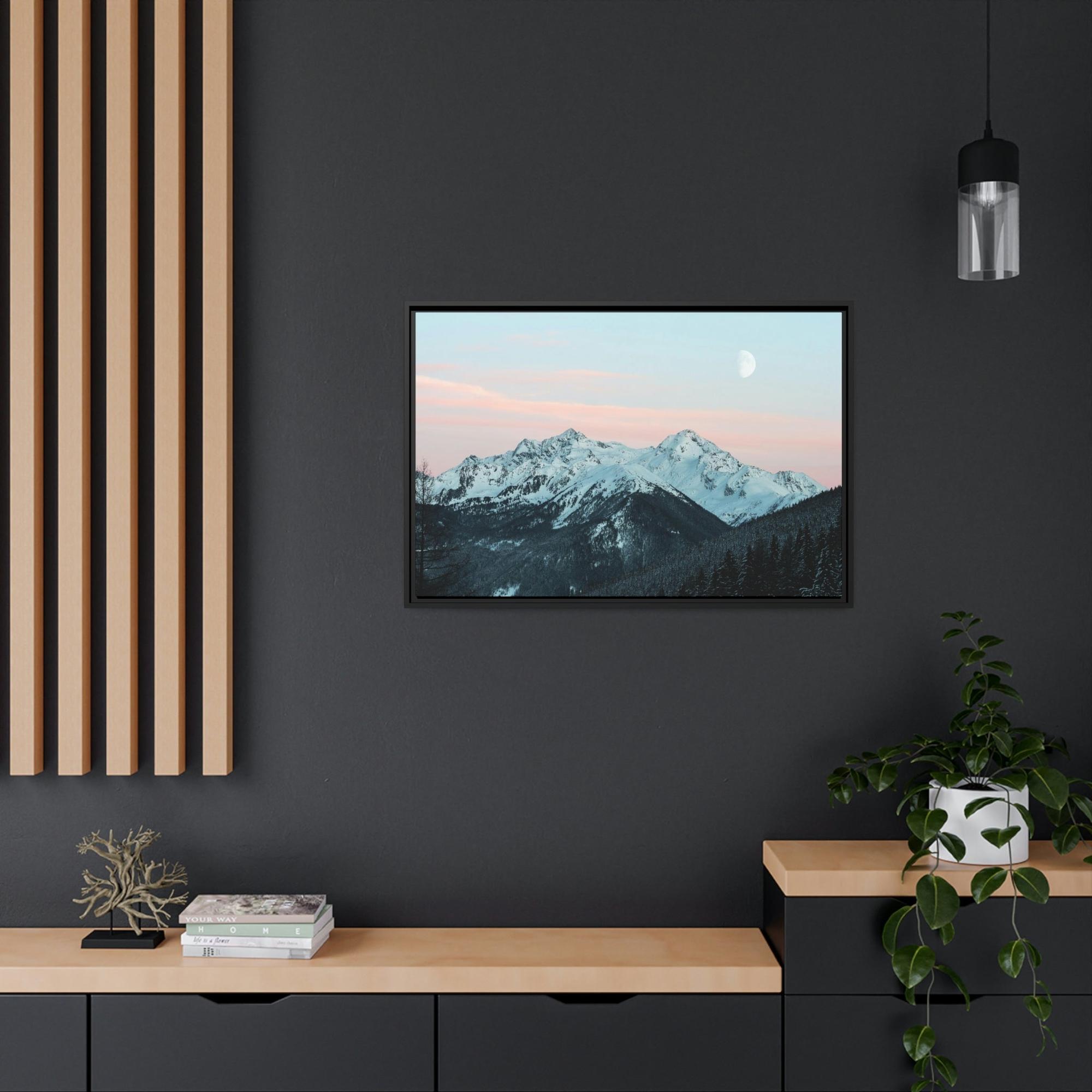 Mountains The Majesty of the Mountains: Breathtaking Natural Canvas Wall Art Print