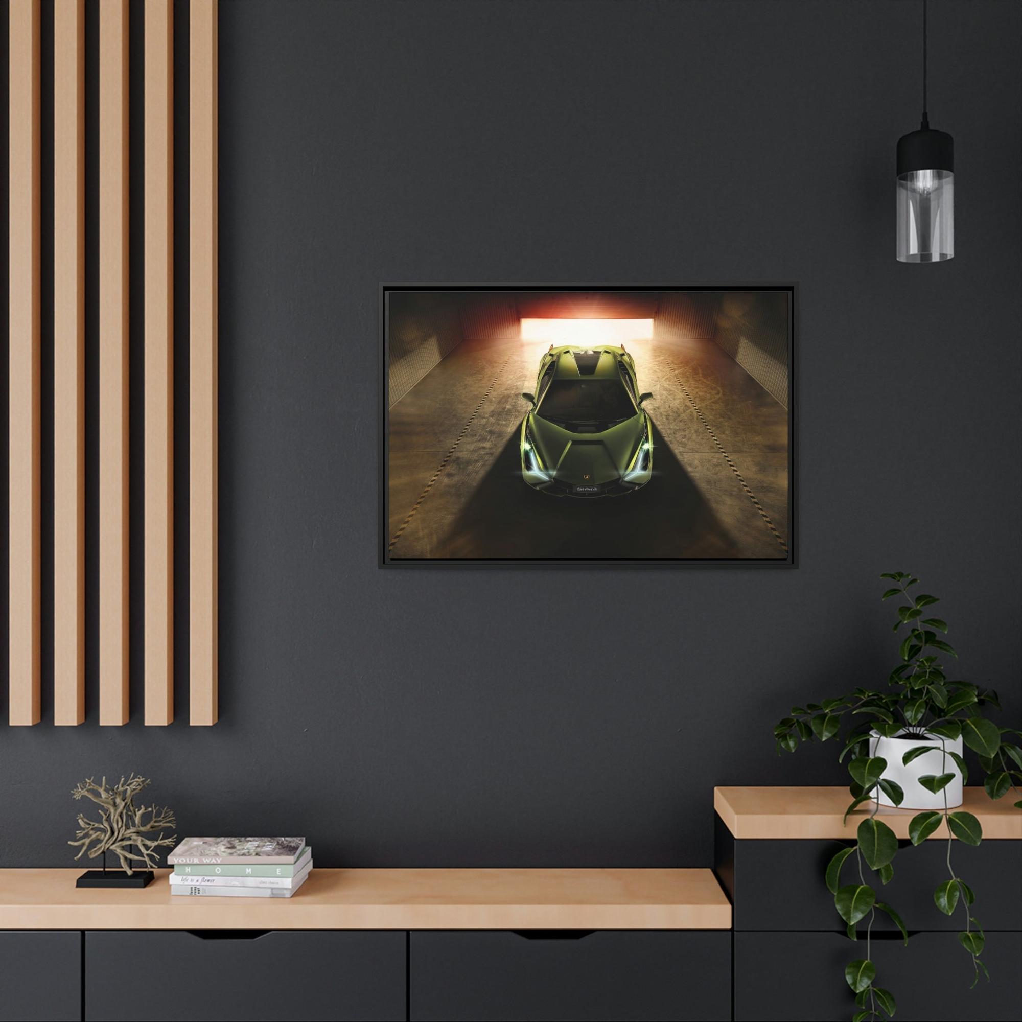 Lamborghini The Power of Perfection: Stunning Canvas Print of Lamborghini