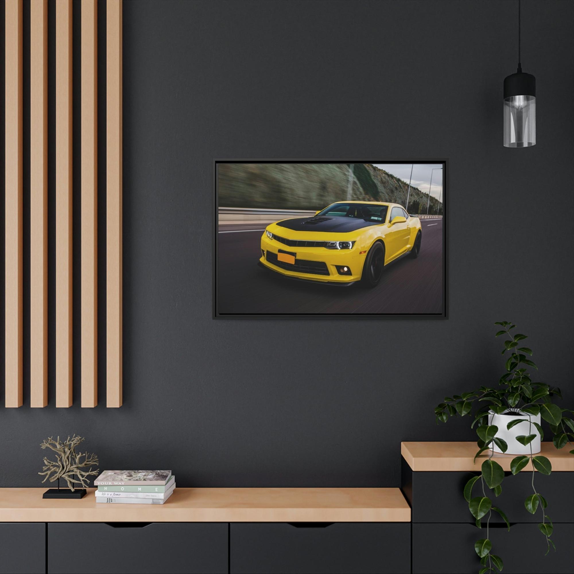Camaro Sleek and Stylish: Camaro Art on Canvas and Wall Decor