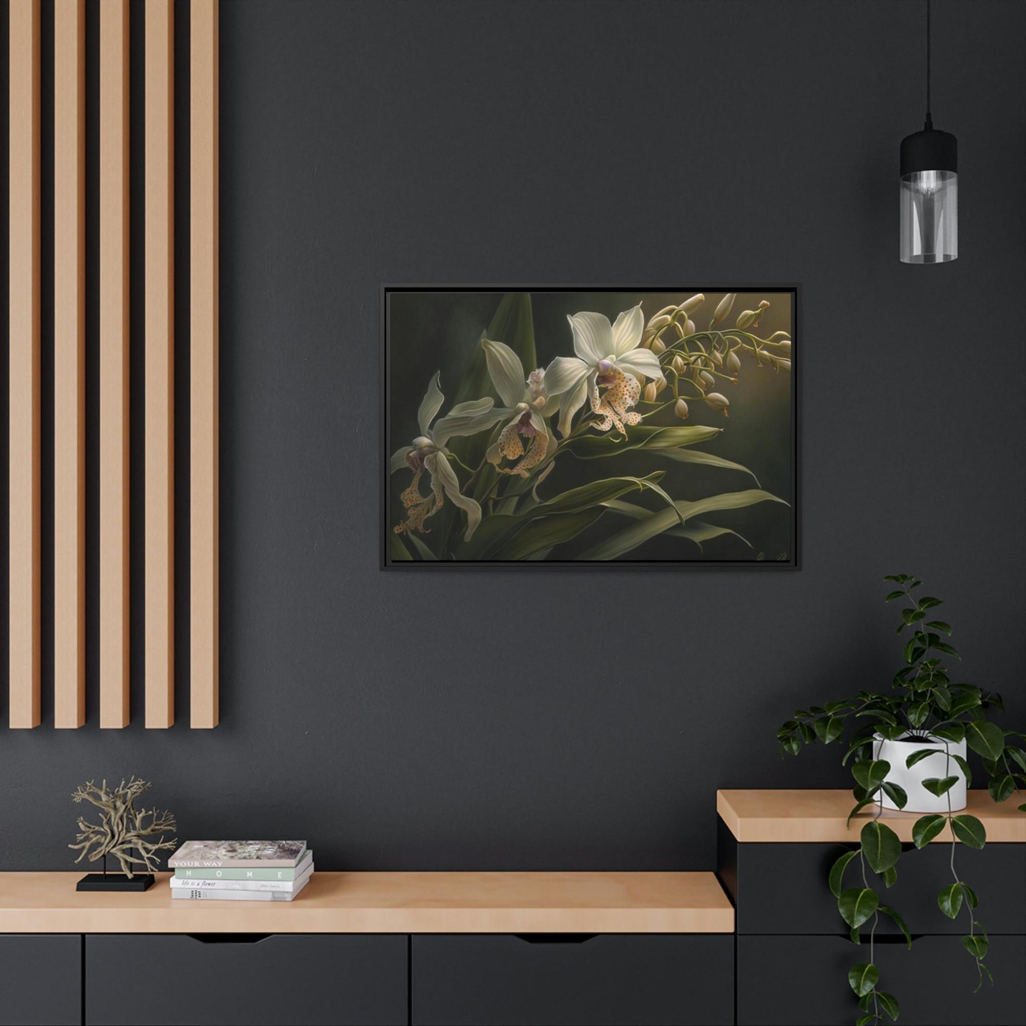 Orchids Exotic Blooms: Orchids on Canvas