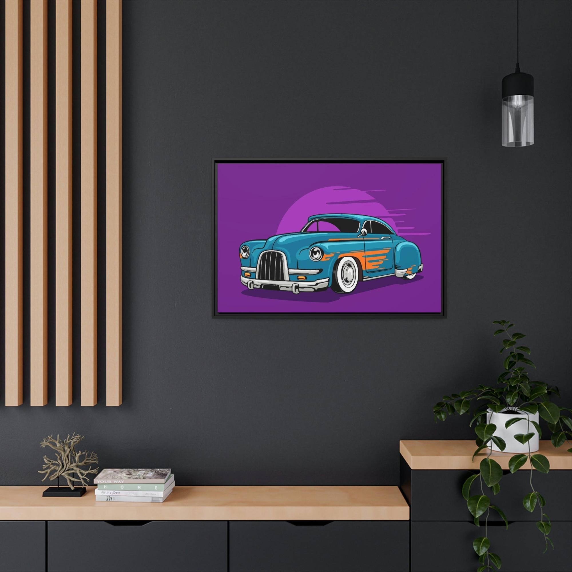 Porsche Porsche on the Move: Modern Canvas Wall Art for Racing Enthusiasts