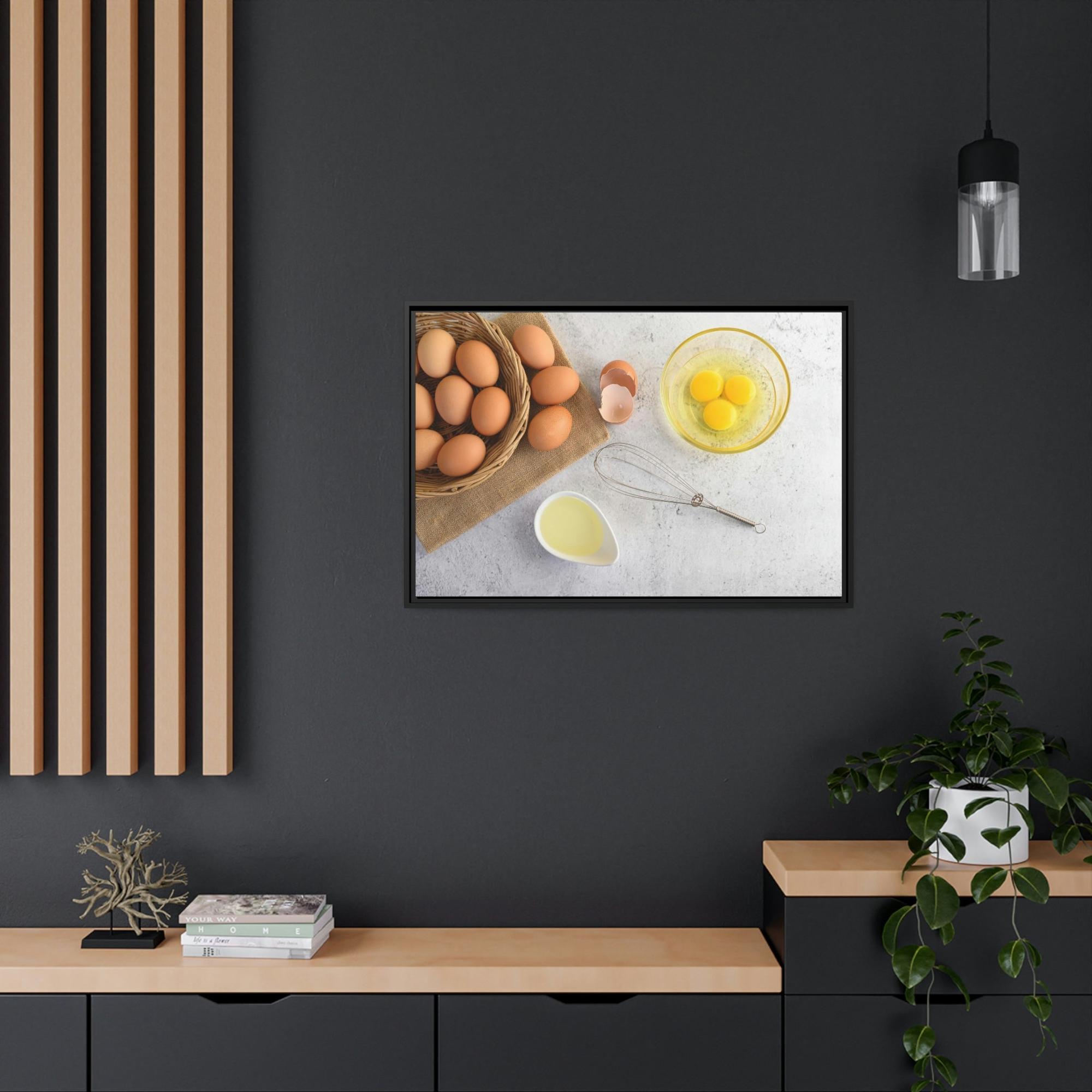 Eggs Egg-sploration of Fantasy: A Whimsical Painting of Eggs in a Dreamlike World