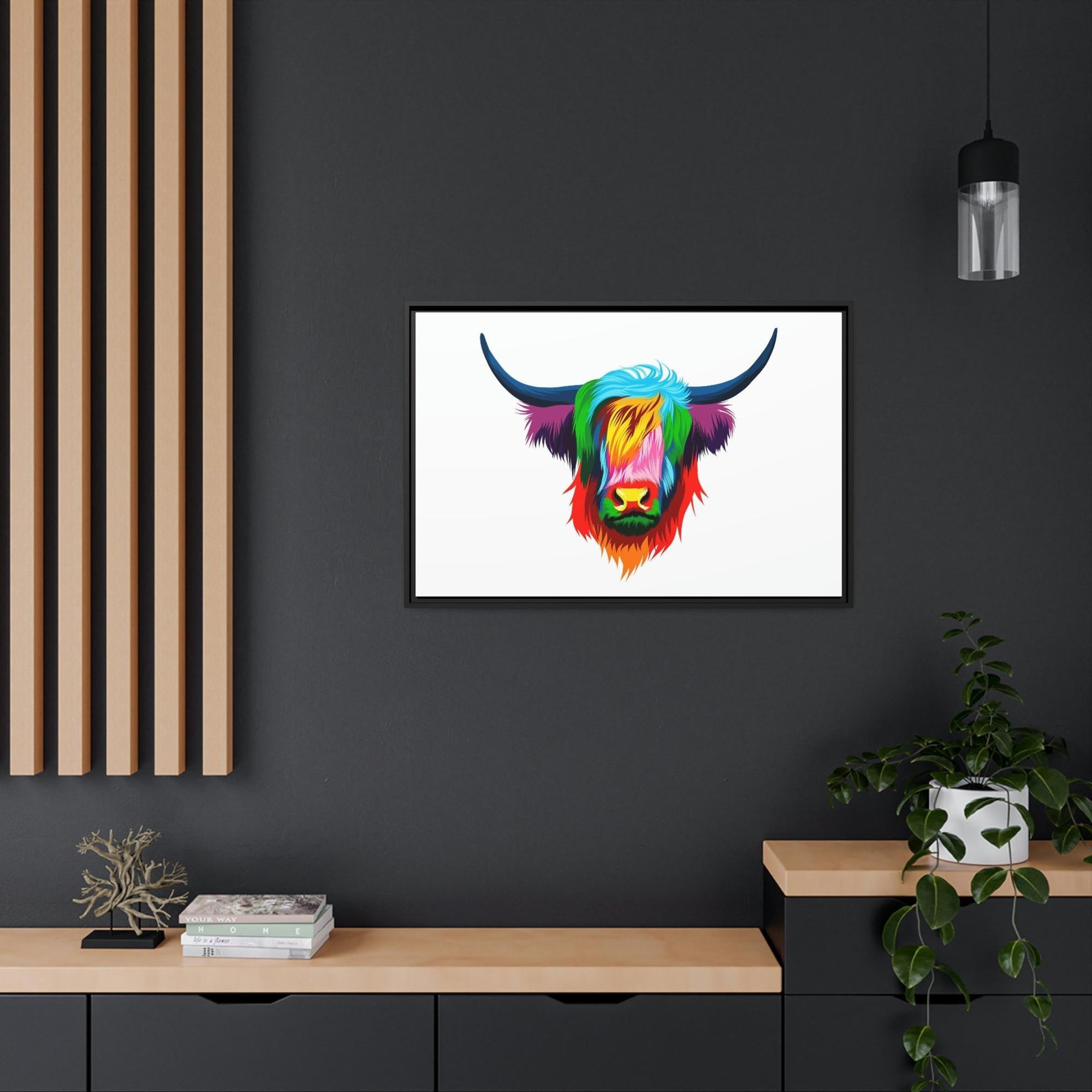 Cows Printed Delight: Cow Art for a Stunning Wall Art Centerpiece