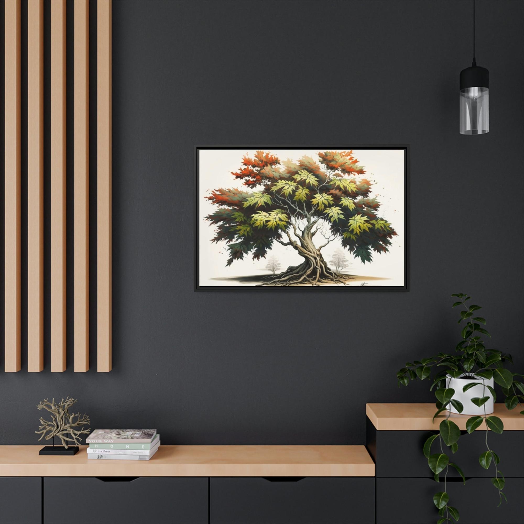 Maple Trees Rustling Leaves: A Maple Tree Symphony
