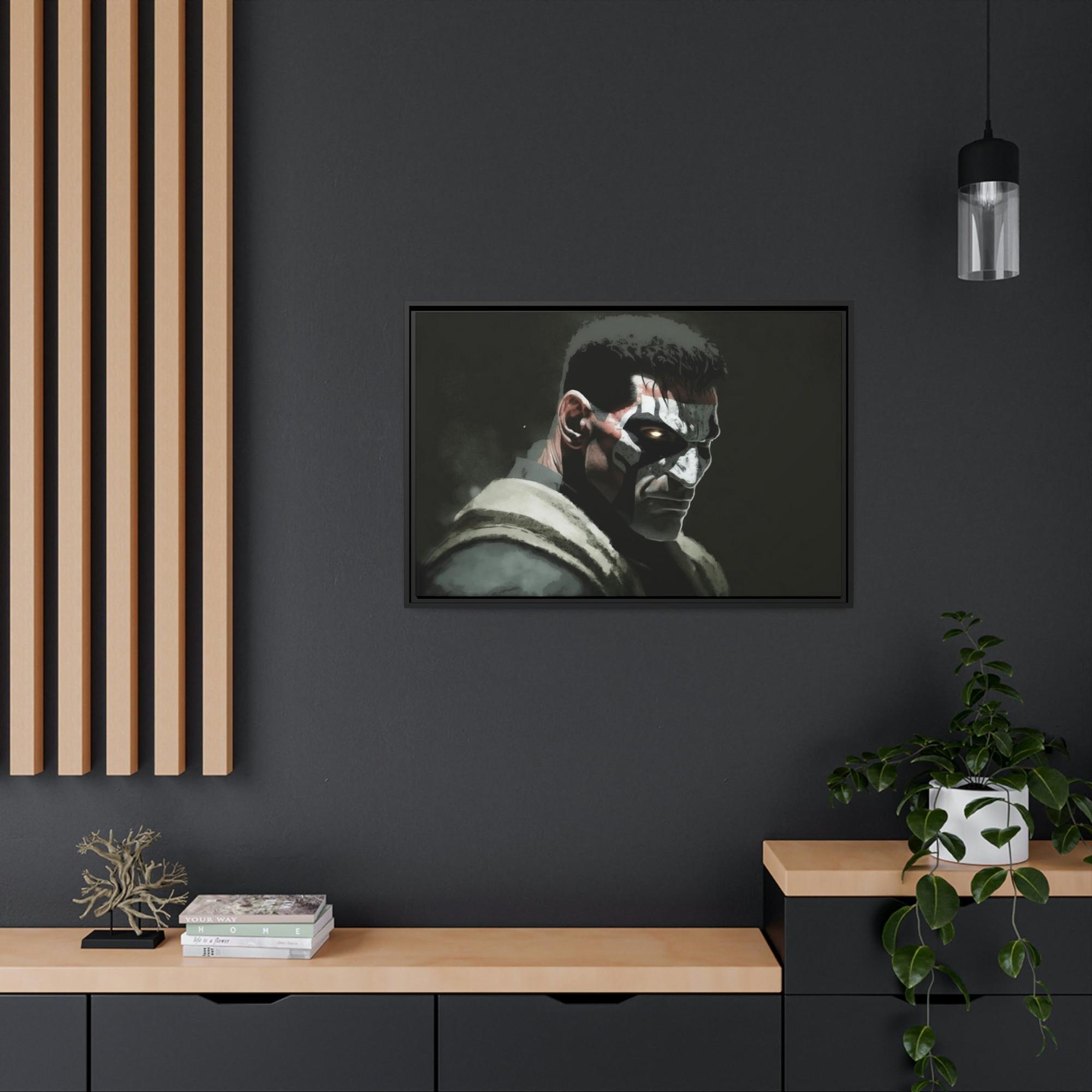 Punisher Blood and Justice: A Punisher Painting