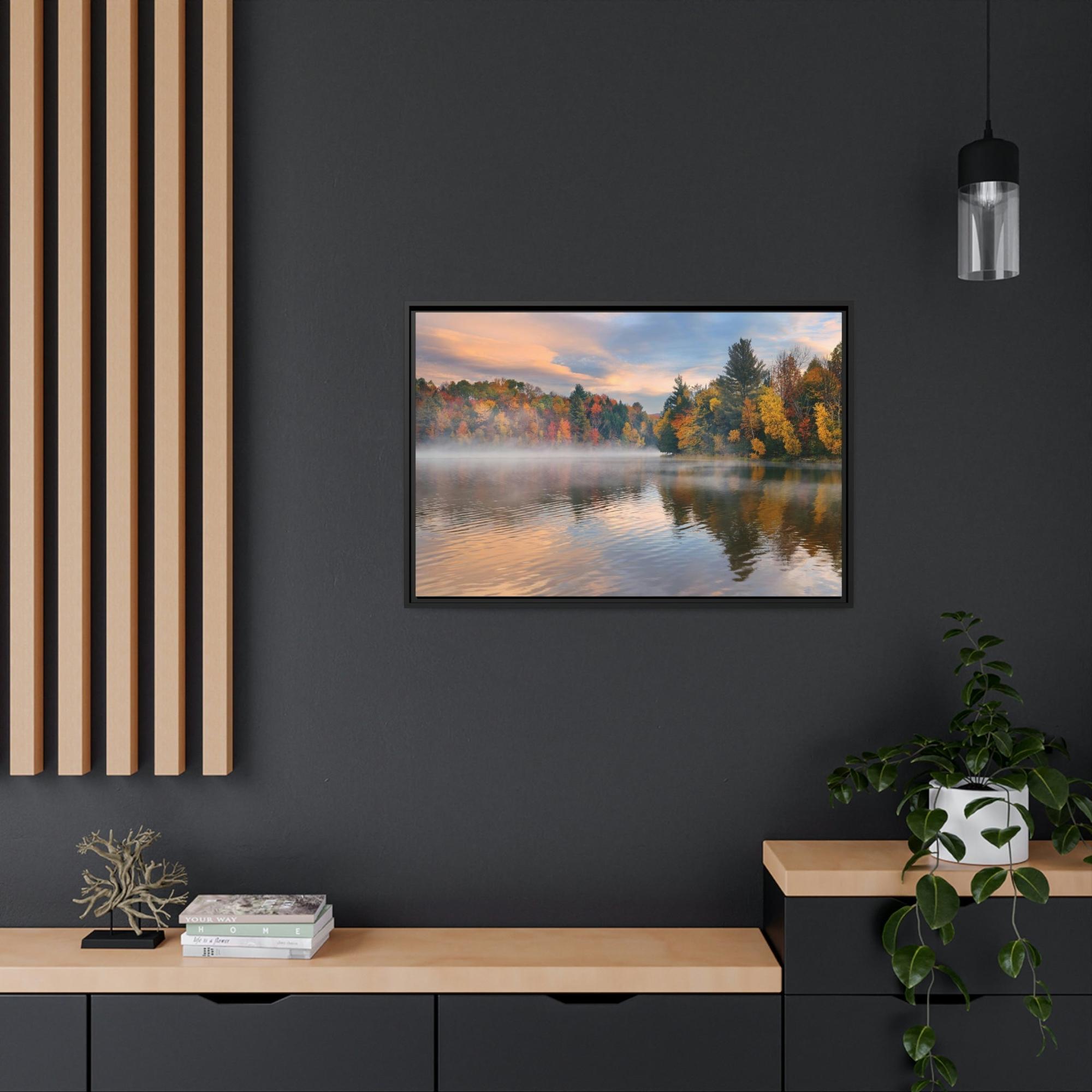 Autumn Seasonal Splendor: A Stunning Print on Canvas and Framed Canvas to Celebrate the Colors of Fall