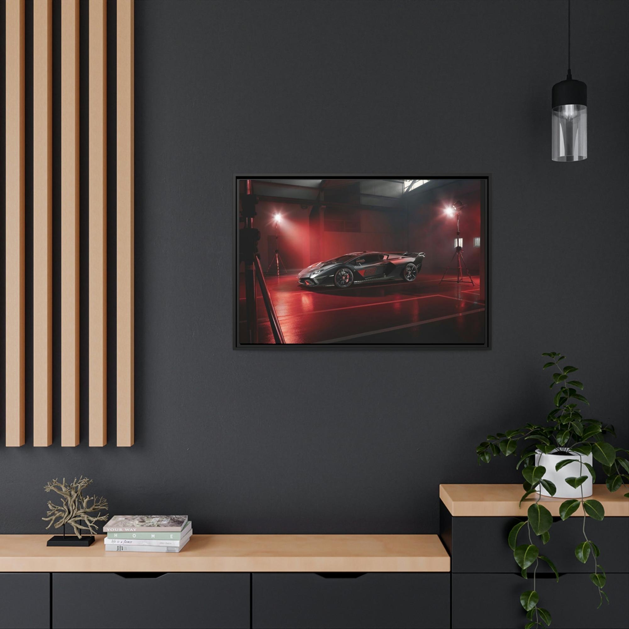 Lamborghini The Art of Lamborghini: A Stunning Framed Canvas Print