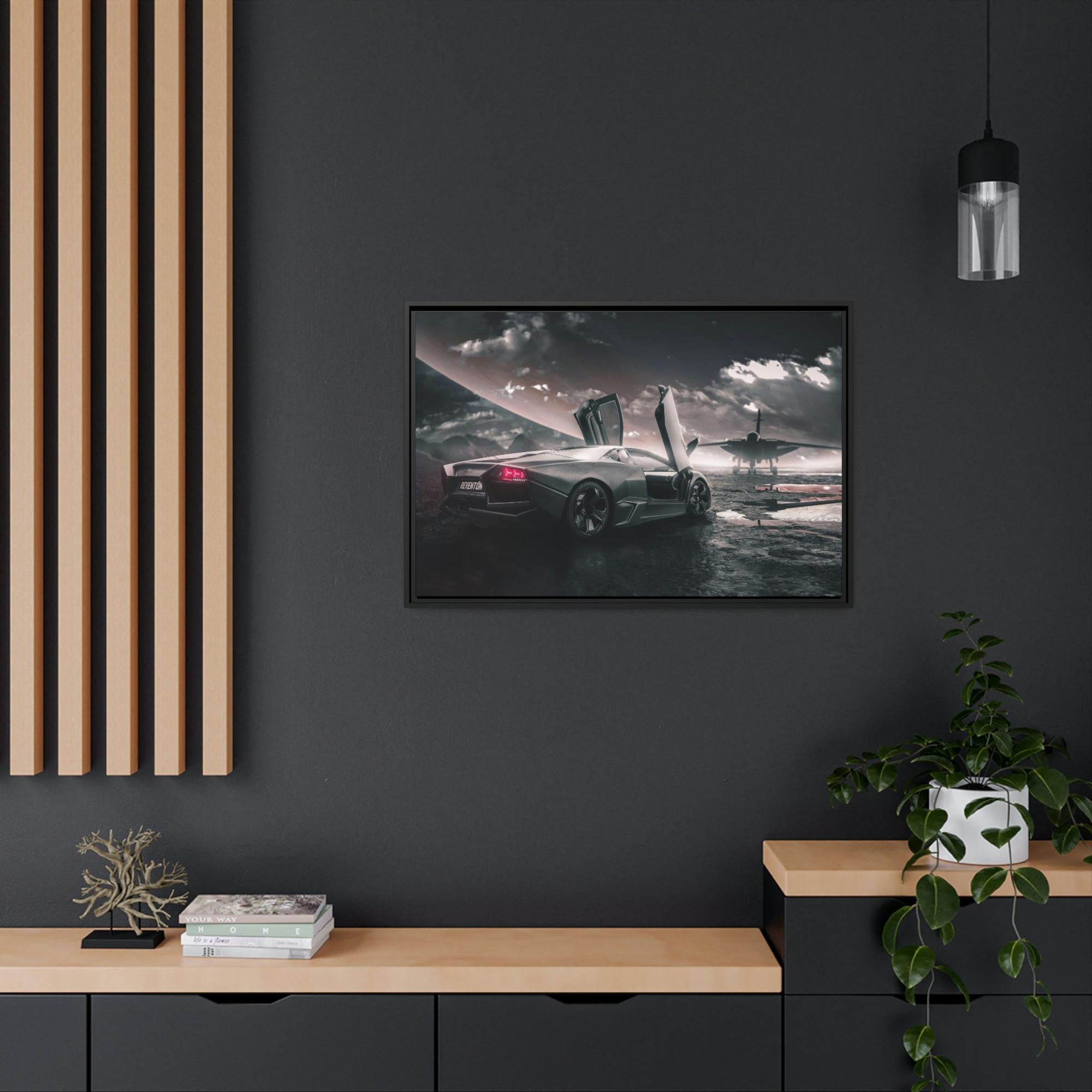 Lamborghini Exhilarating Speed: Lamborghini Canvas & Poster Print and Wall Art