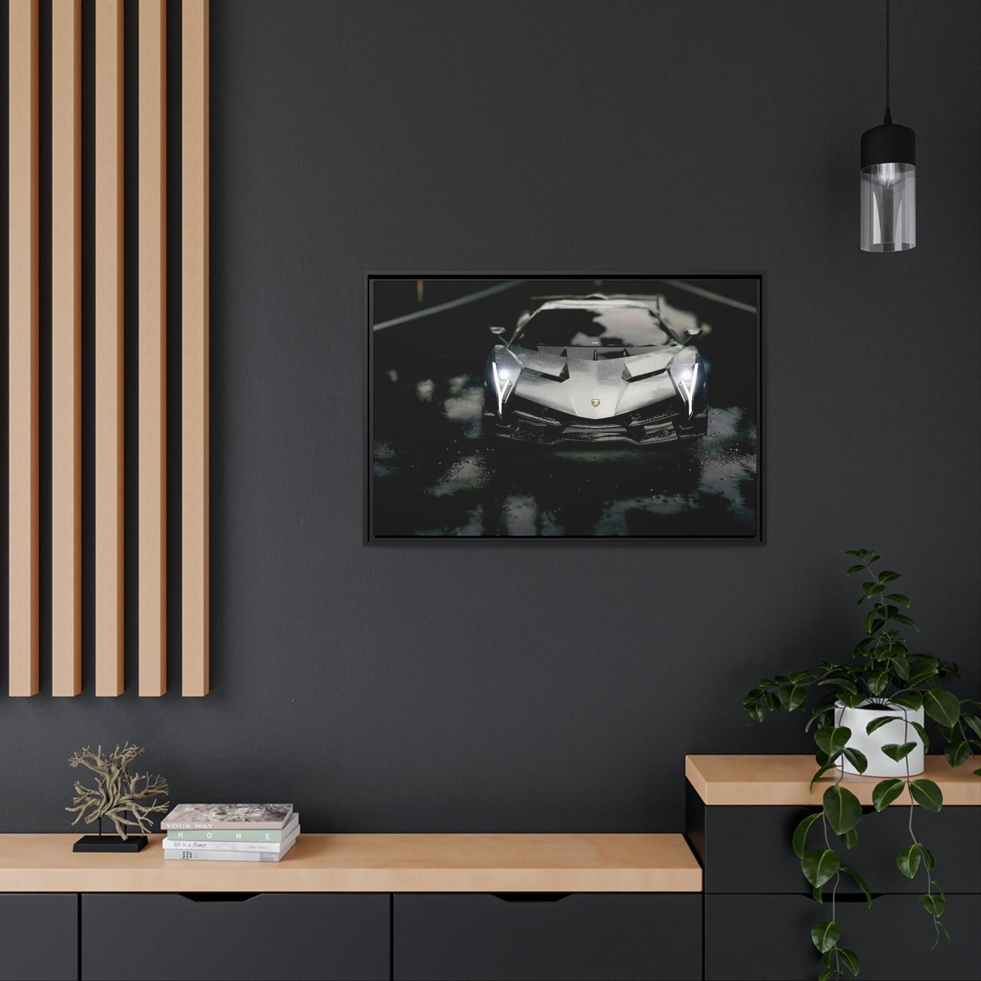 Lamborghini The Art of Luxury: Lamborghini Fine Art Canvas & Posters Print for Auto Lovers